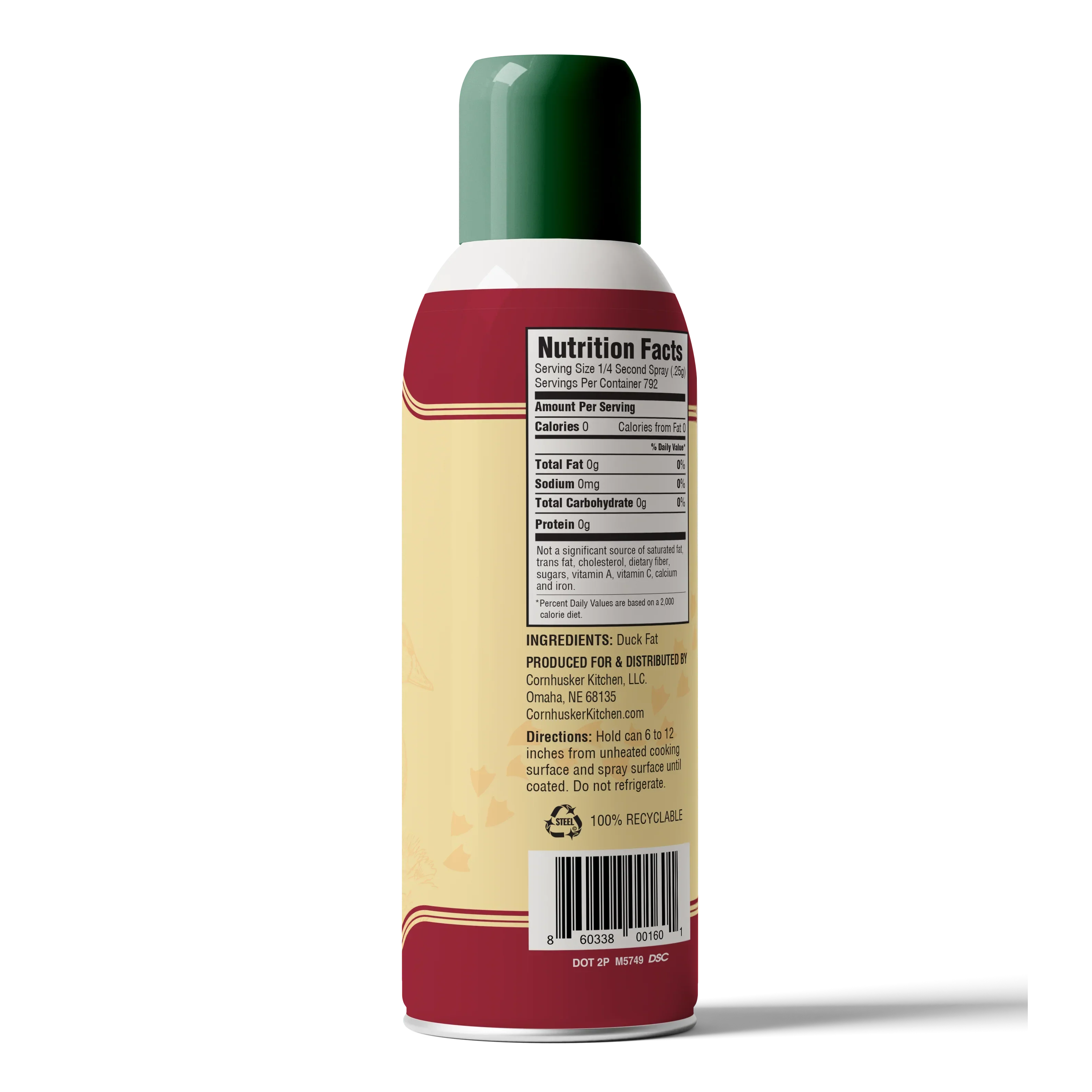 Duck Fat Bundle | Duck Fat Tub & Duck Fat Spray | Cornhusker Kitchen - Image 4