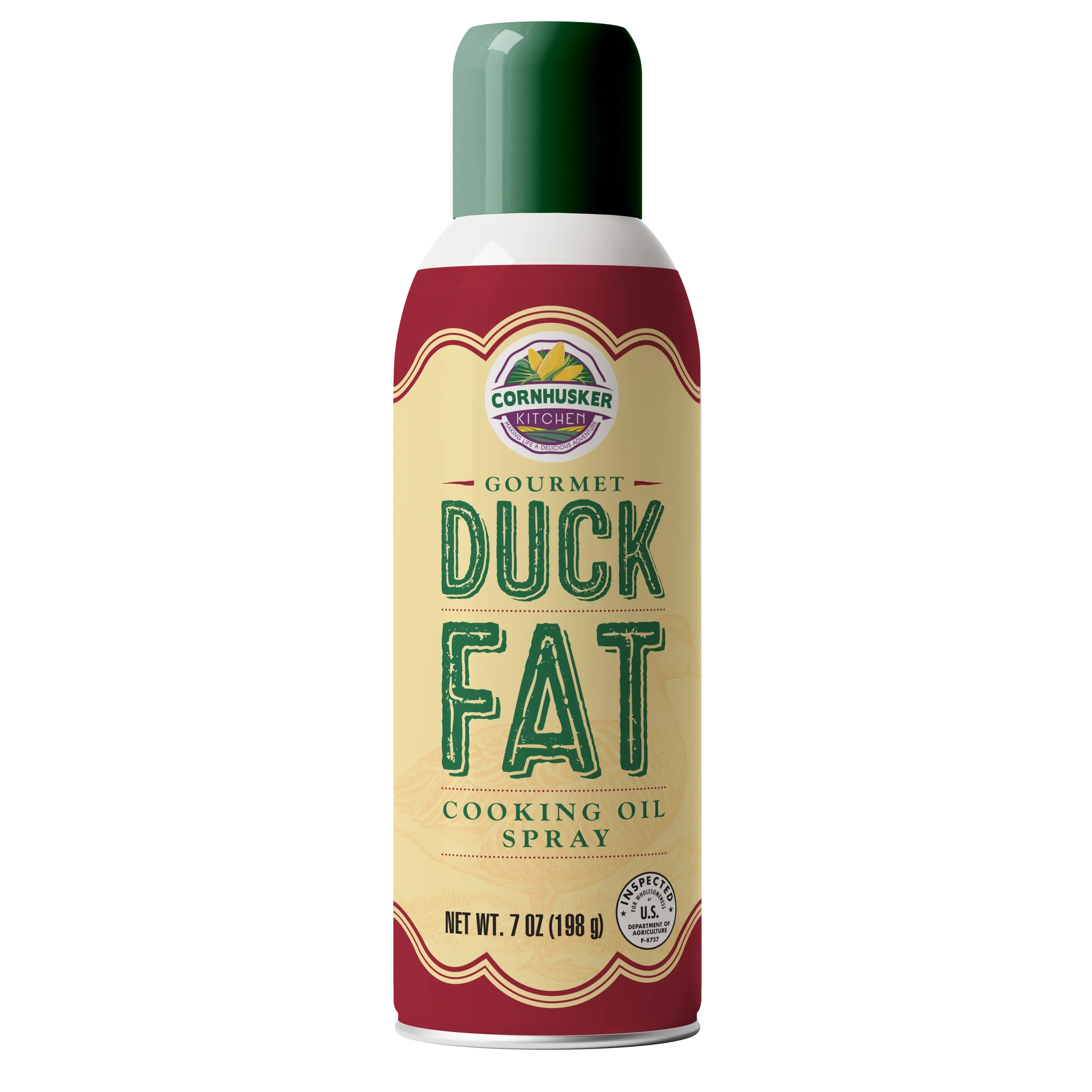 Duck Fat Spray | Pack of 2 | 7 oz | Gluten Free | Cornhusker Kitchen - Image 2
