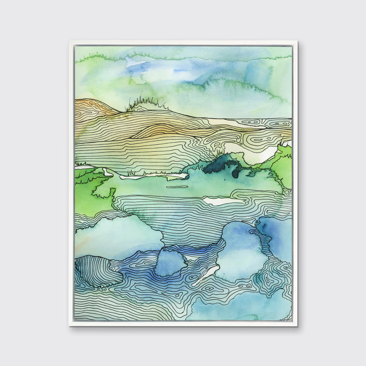 Dunes  I - Open Edition Canvas Print - Image 4