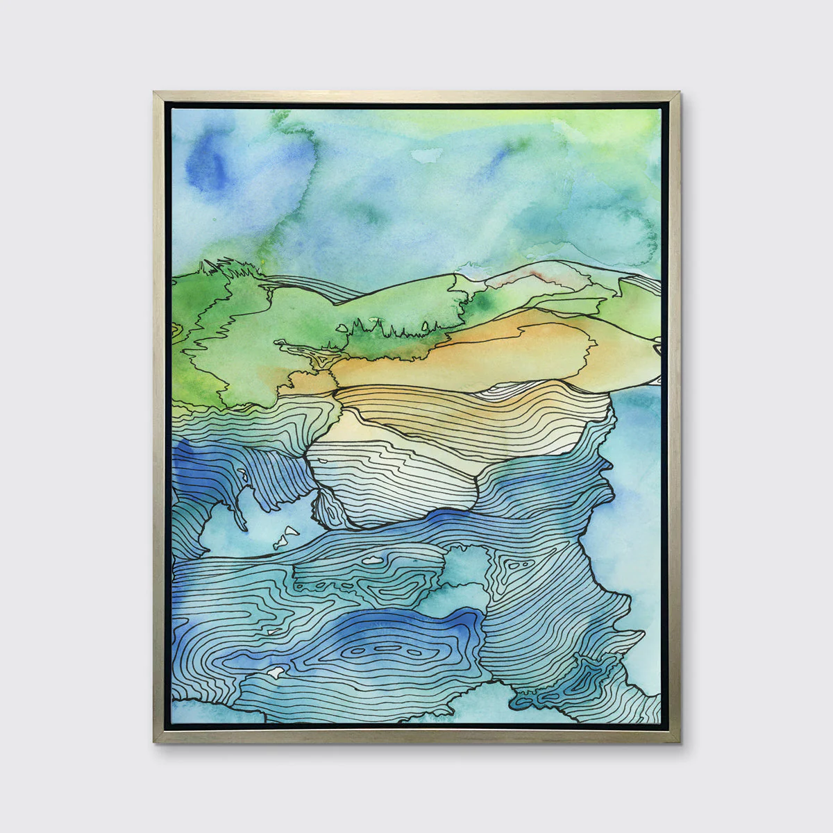 Dunes II - Open Edition Canvas Print