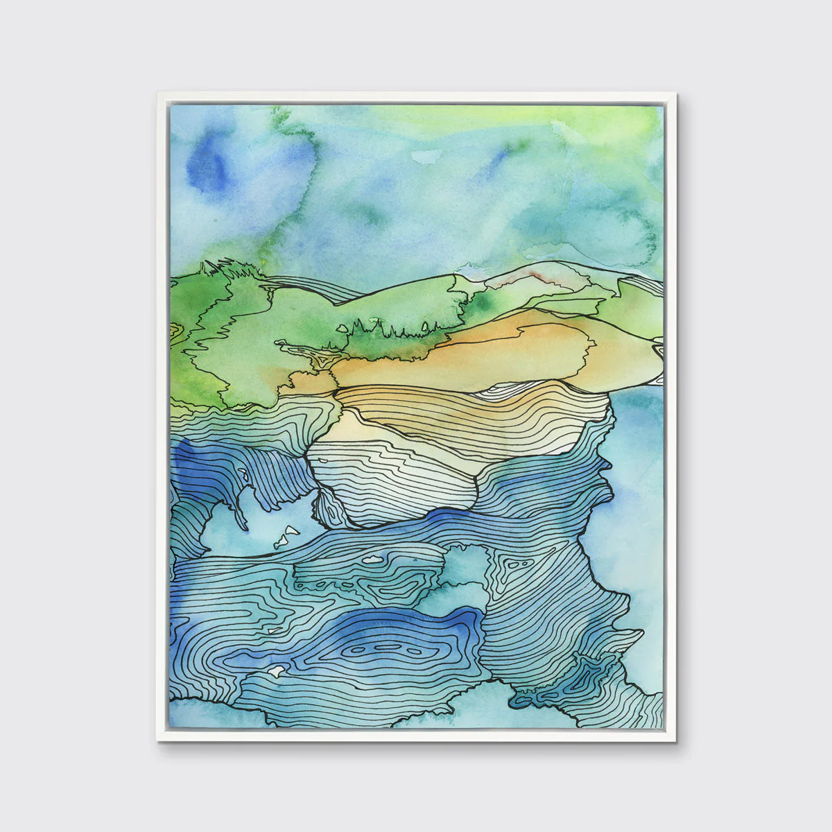 Dunes II - Open Edition Canvas Print - Image 5