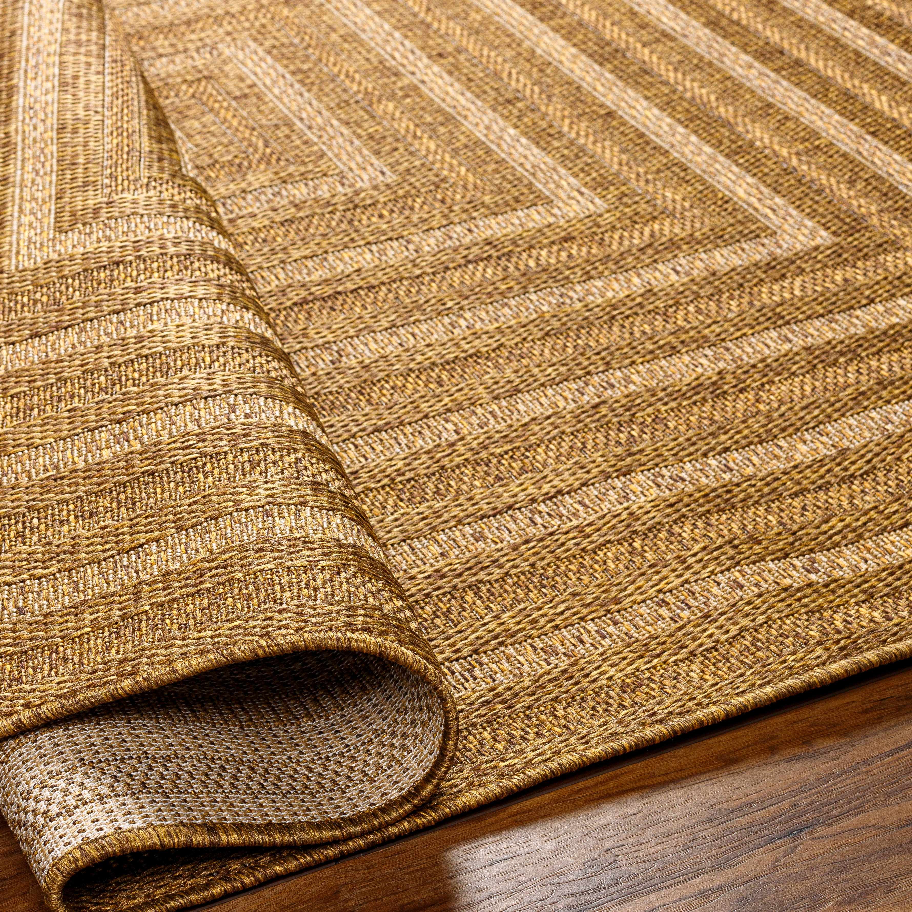Dyami Flatweave Faux Jute Rug - Image 6