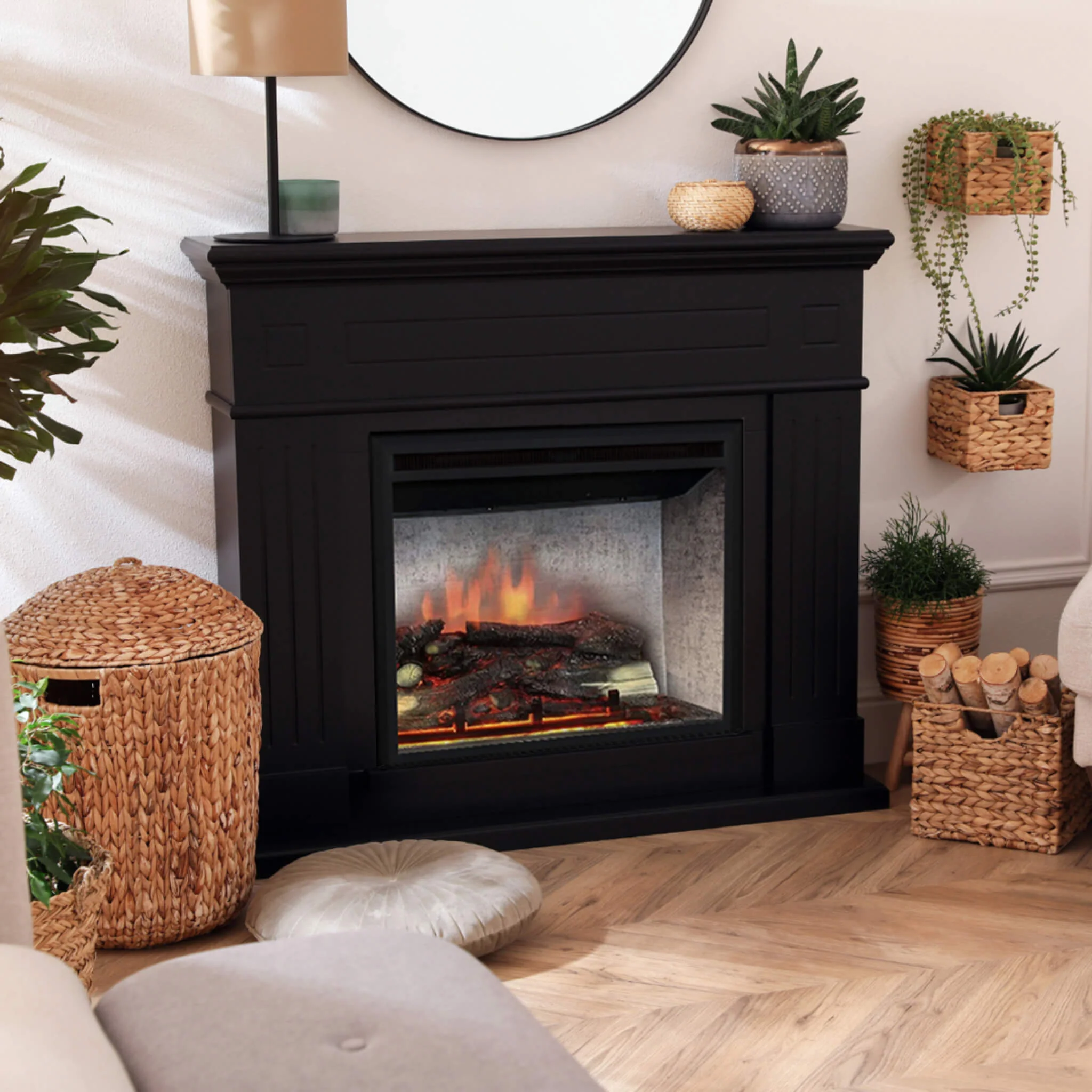 Dynasty Presto 35" Vent Free Electric Firebox Insert With Remote Control [DY-FI35D] (SAK86012) - Image 5