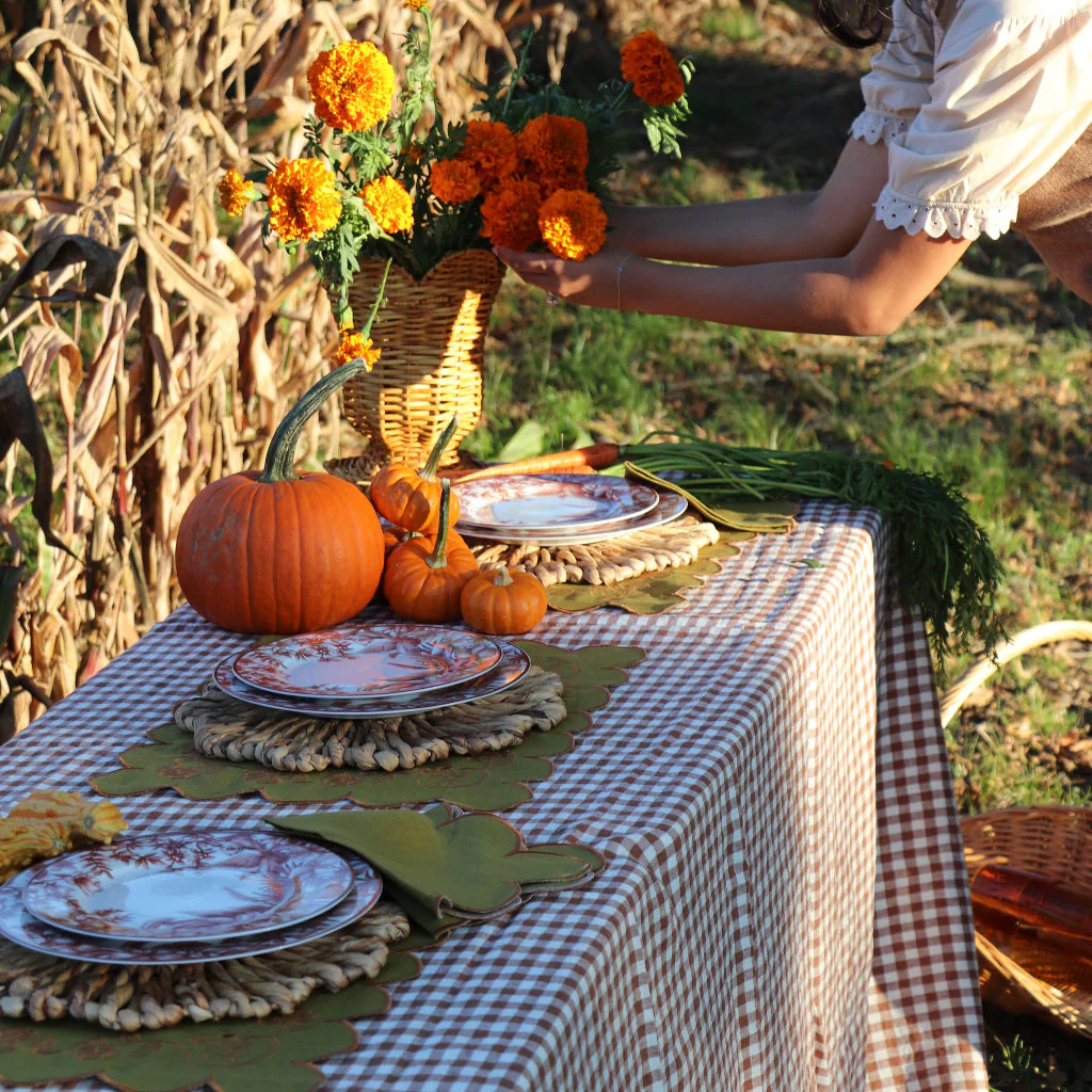 Earthen Pine Placemat - Set of 4 - Image 3