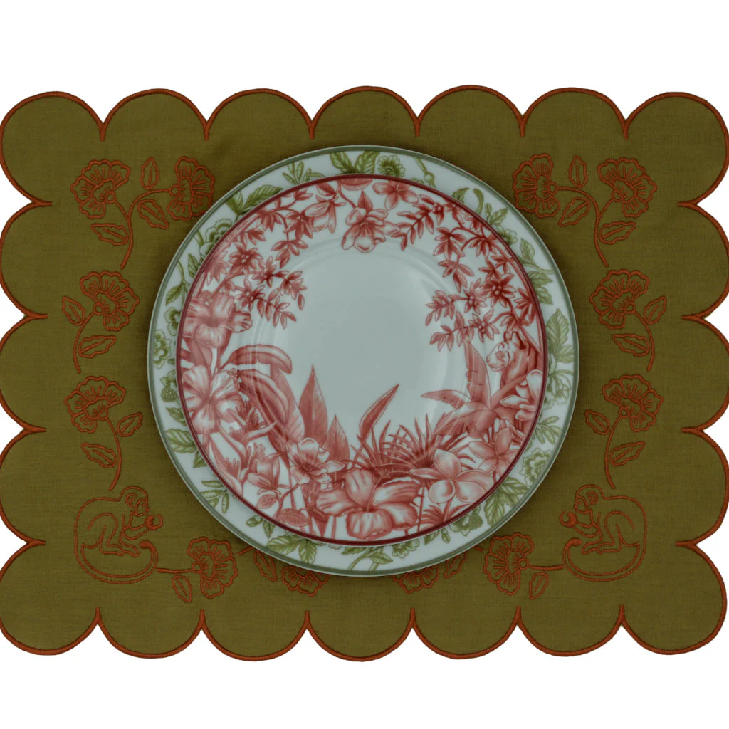 Earthen Pine Placemat - Set of 4 - Image 6
