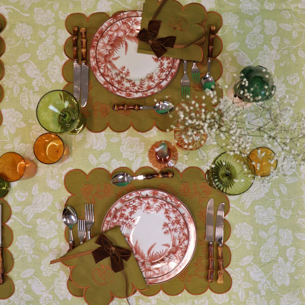 Earthen Pine Placemat - Set of 4 - Image 8