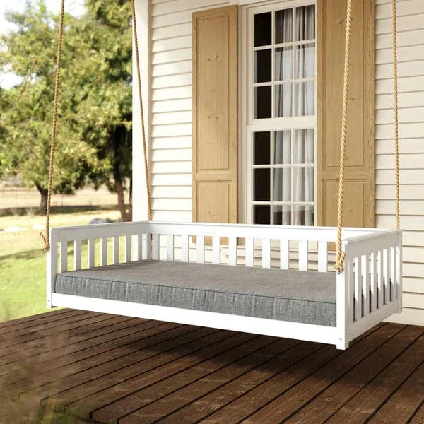 East Green Beckett Poly Composite Daybed Swing - Image 2