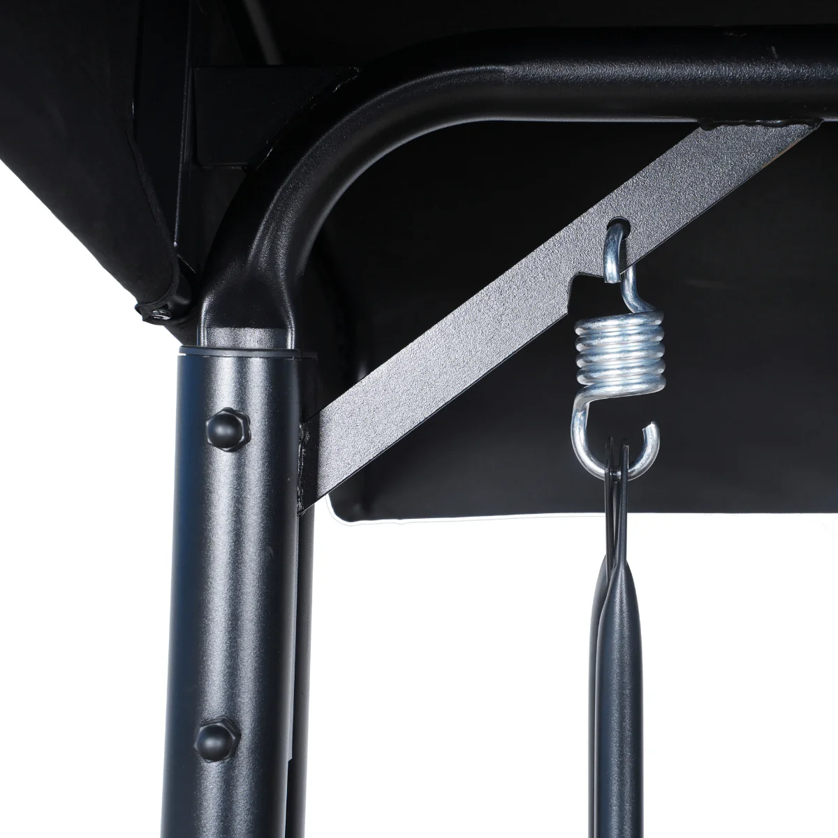 East Green Ramona Patio Swing with Canopy Stand - Image 7