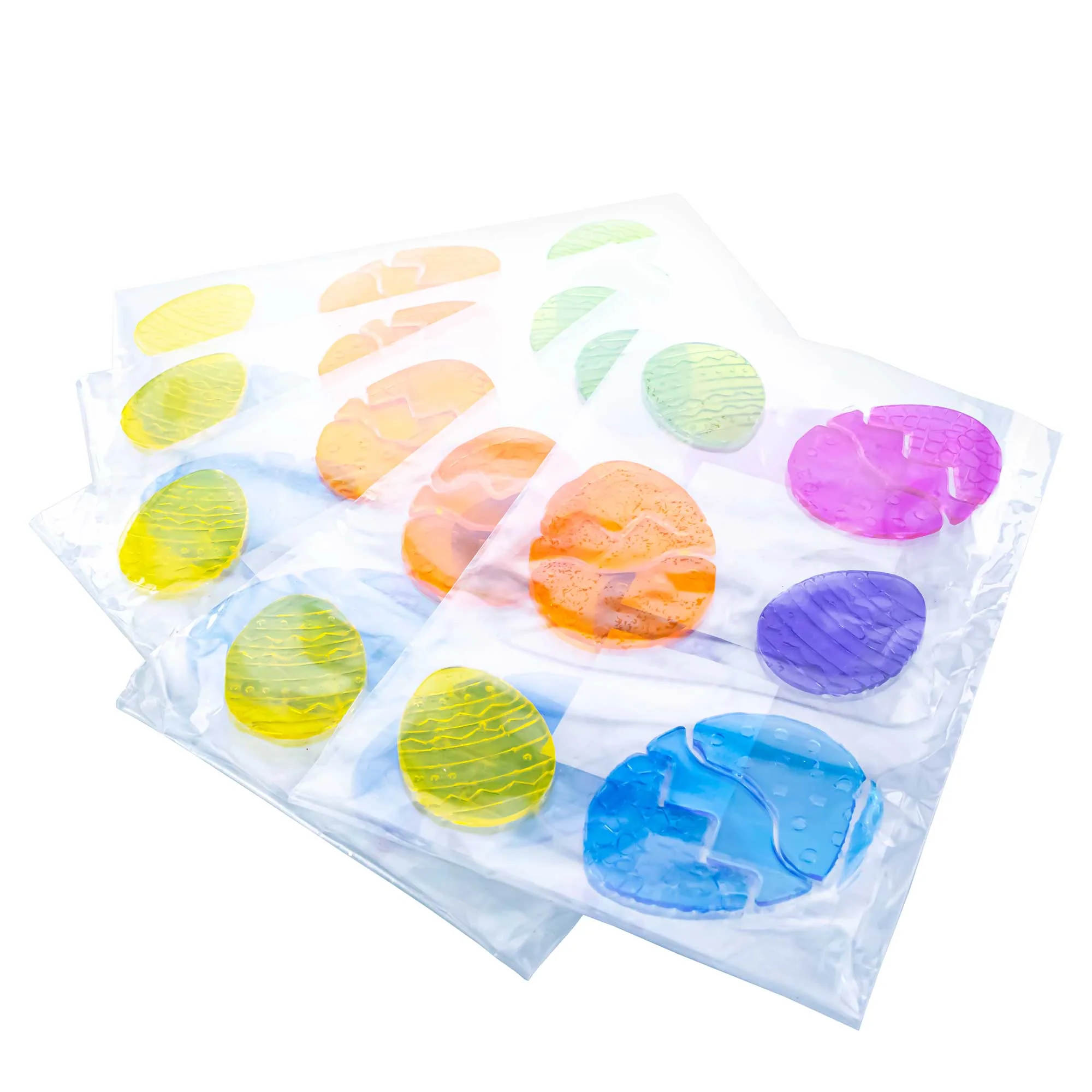 Colorful Easter Egg Window Gel Decorations for Spring Displays - Image 5