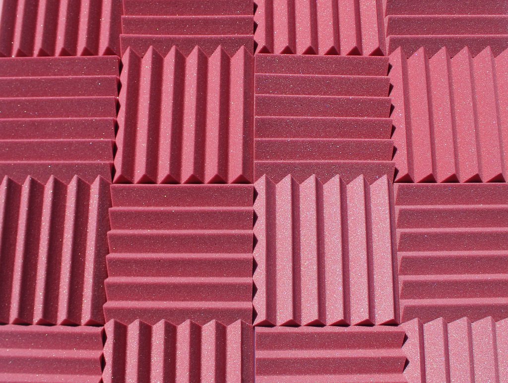 Easy Mount Acoustic Foam Kit - 12x12x2" Acoustic Foam Panels With Adhesive - Wedge Style - 4 Pack - Image 11
