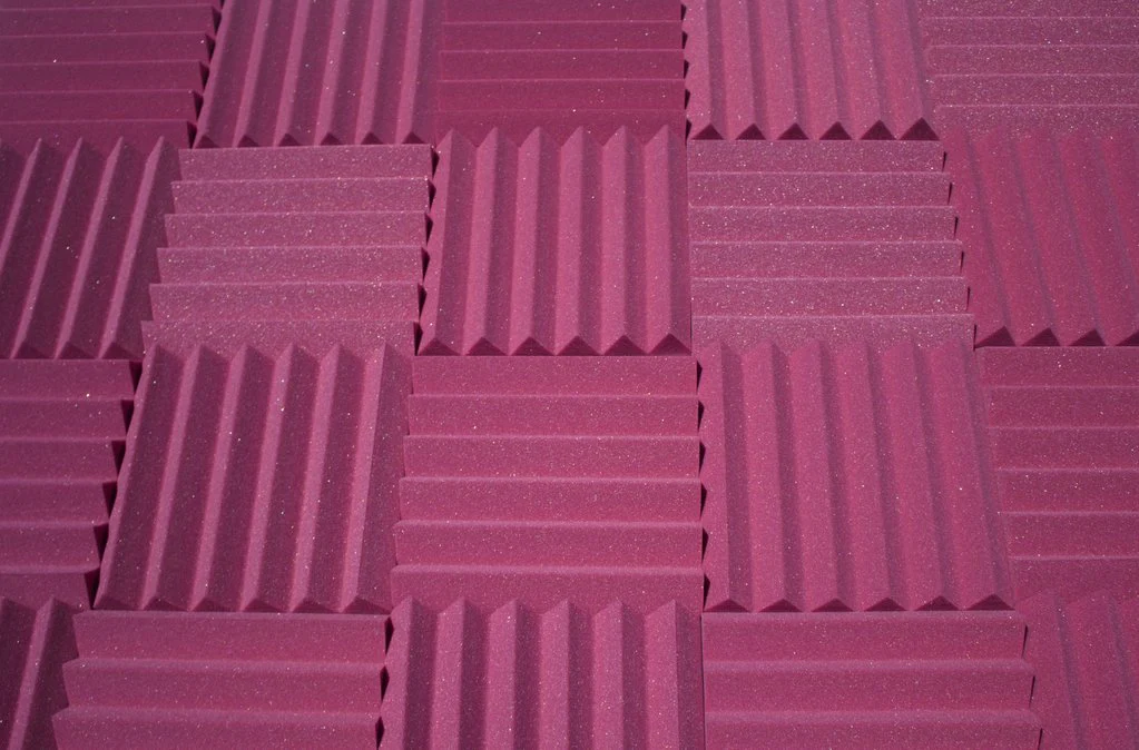 Easy Mount Acoustic Foam Kit - 12x12x2" Acoustic Foam Panels With Adhesive - Wedge Style - 4 Pack - Image 19