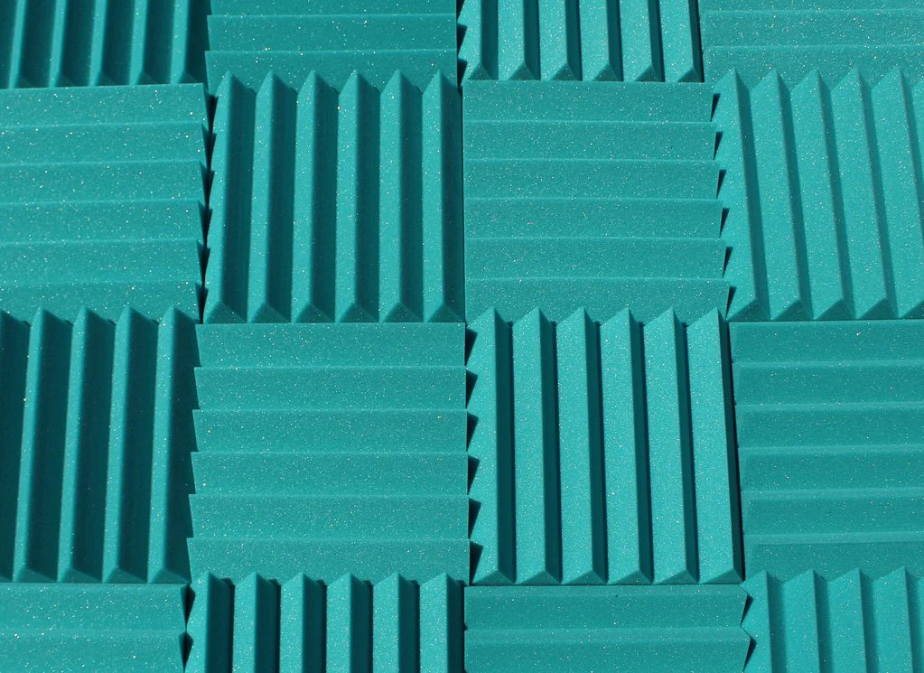 Easy Mount Acoustic Foam Kit - 12x12x2" Acoustic Foam Panels With Adhesive - Wedge Style - 4 Pack - Image 21