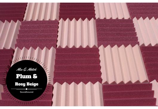 Easy Mount Acoustic Foam Kit - 12x12x2" Acoustic Foam Panels With Adhesive - Wedge Style - 4 Pack - Image 26