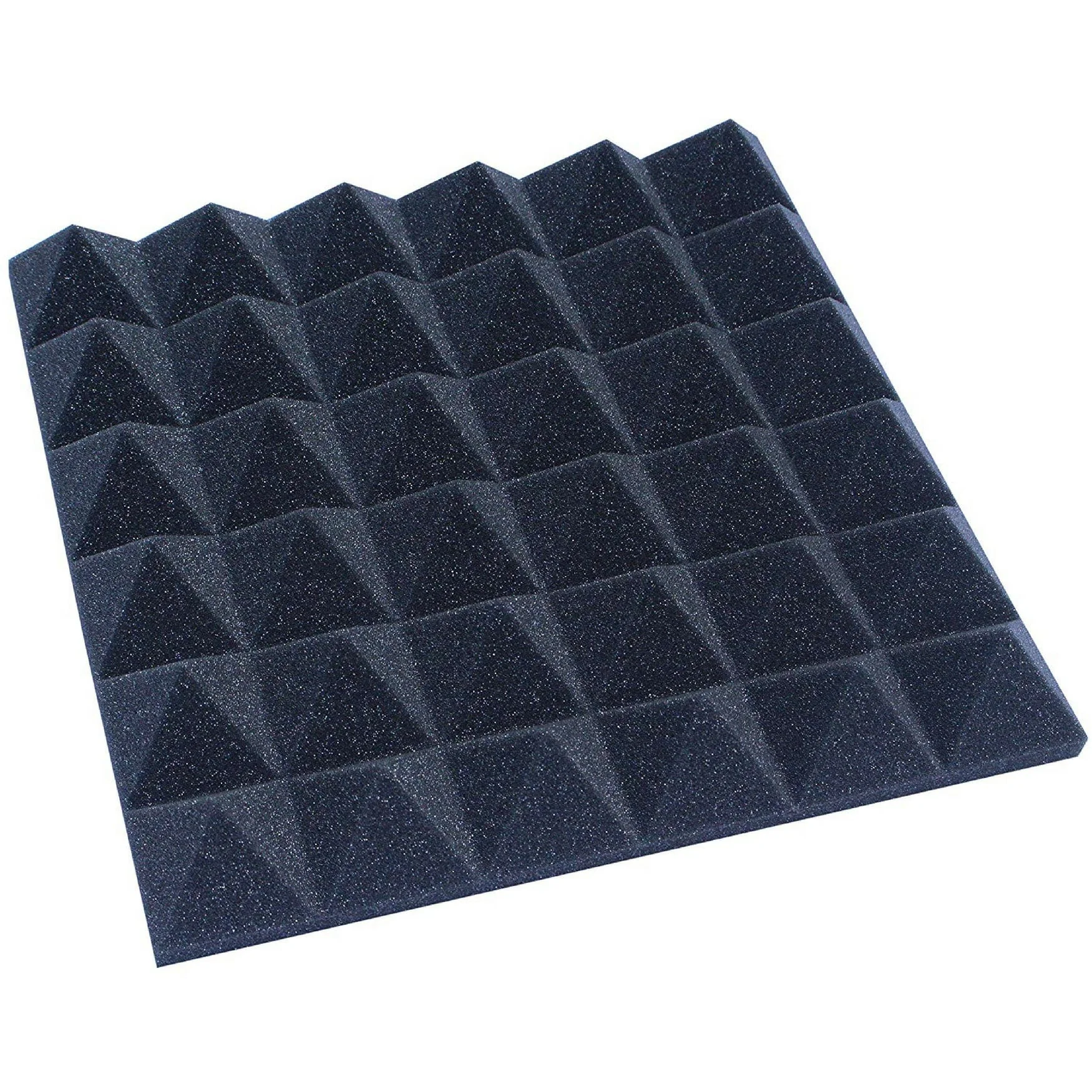 Easy Mount Acoustic Foam Kit - 12x12x2" Acoustic Foam Panels With Adhesive - Wedge Style - 4 Pack - Image 34