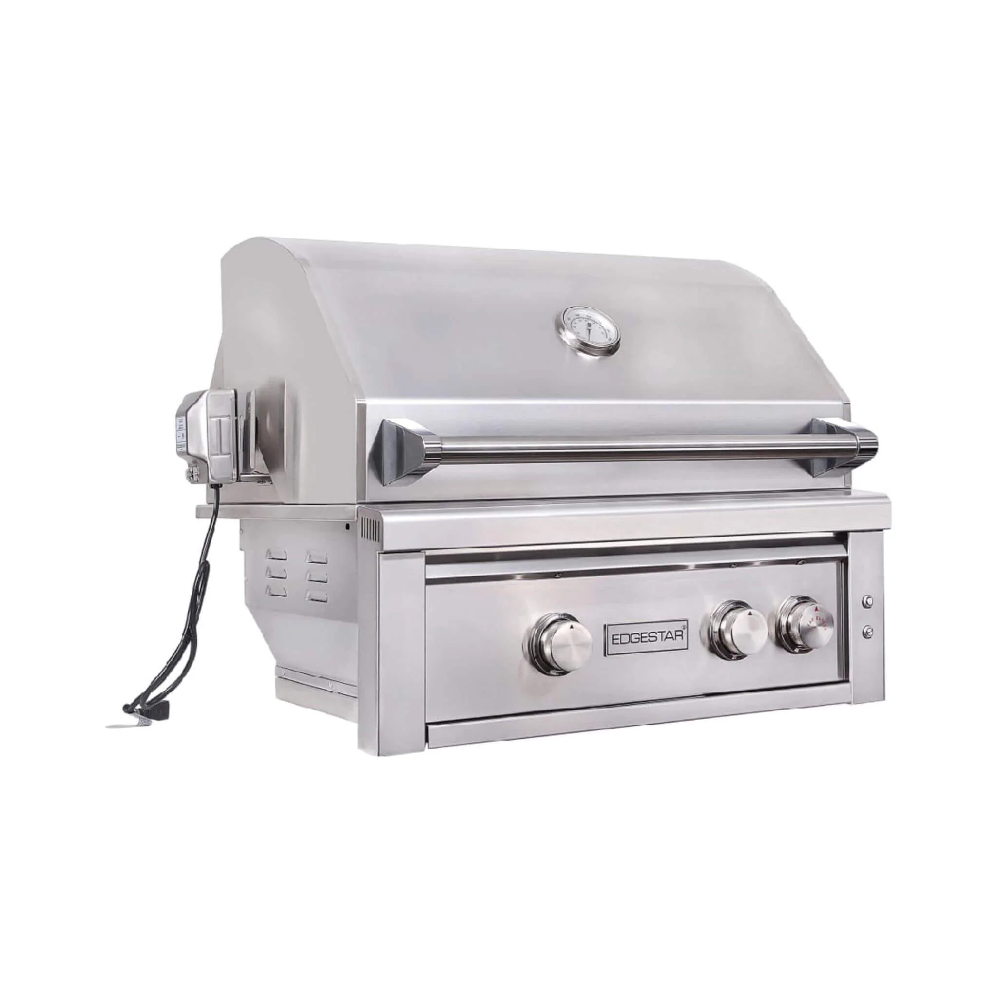 Edgestar 60K BTU 30-Inch Freestanding LED Lighting Grill And Cart With Rotisserie (SAK63985) - Image 4