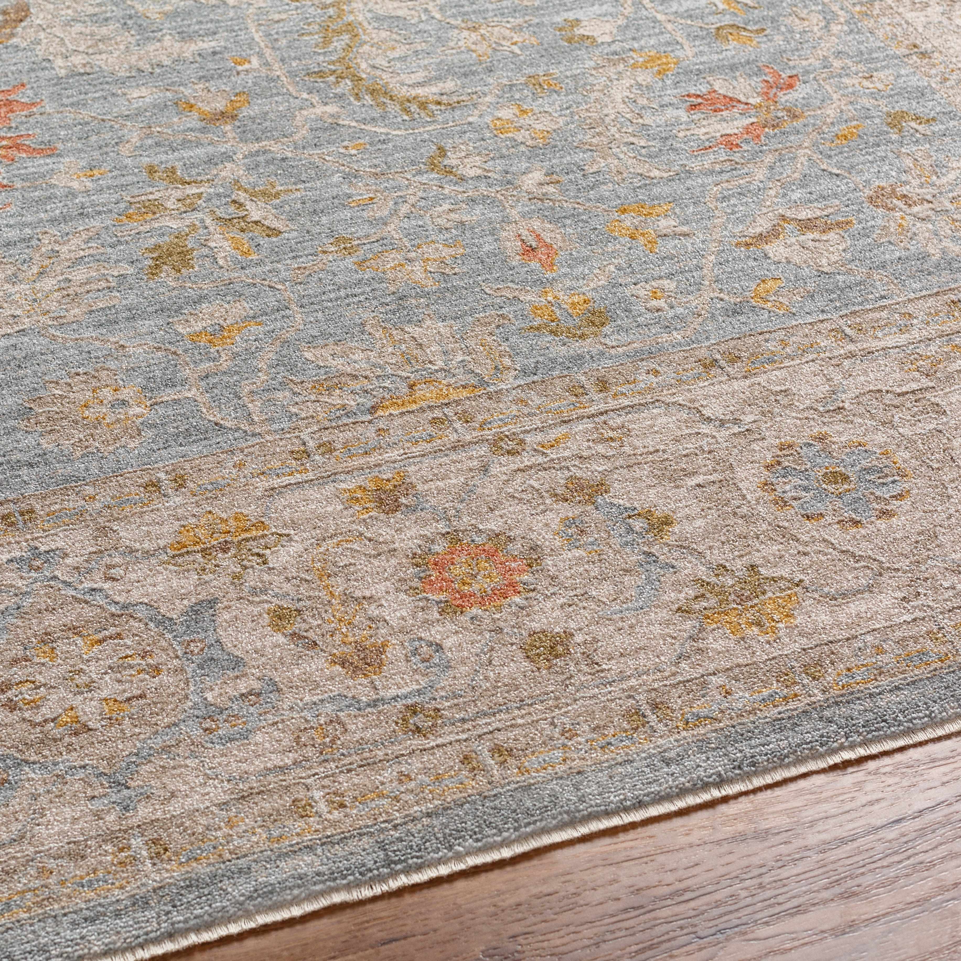 Edie Taupe Thick Luxe Oushak Rug - Image 11
