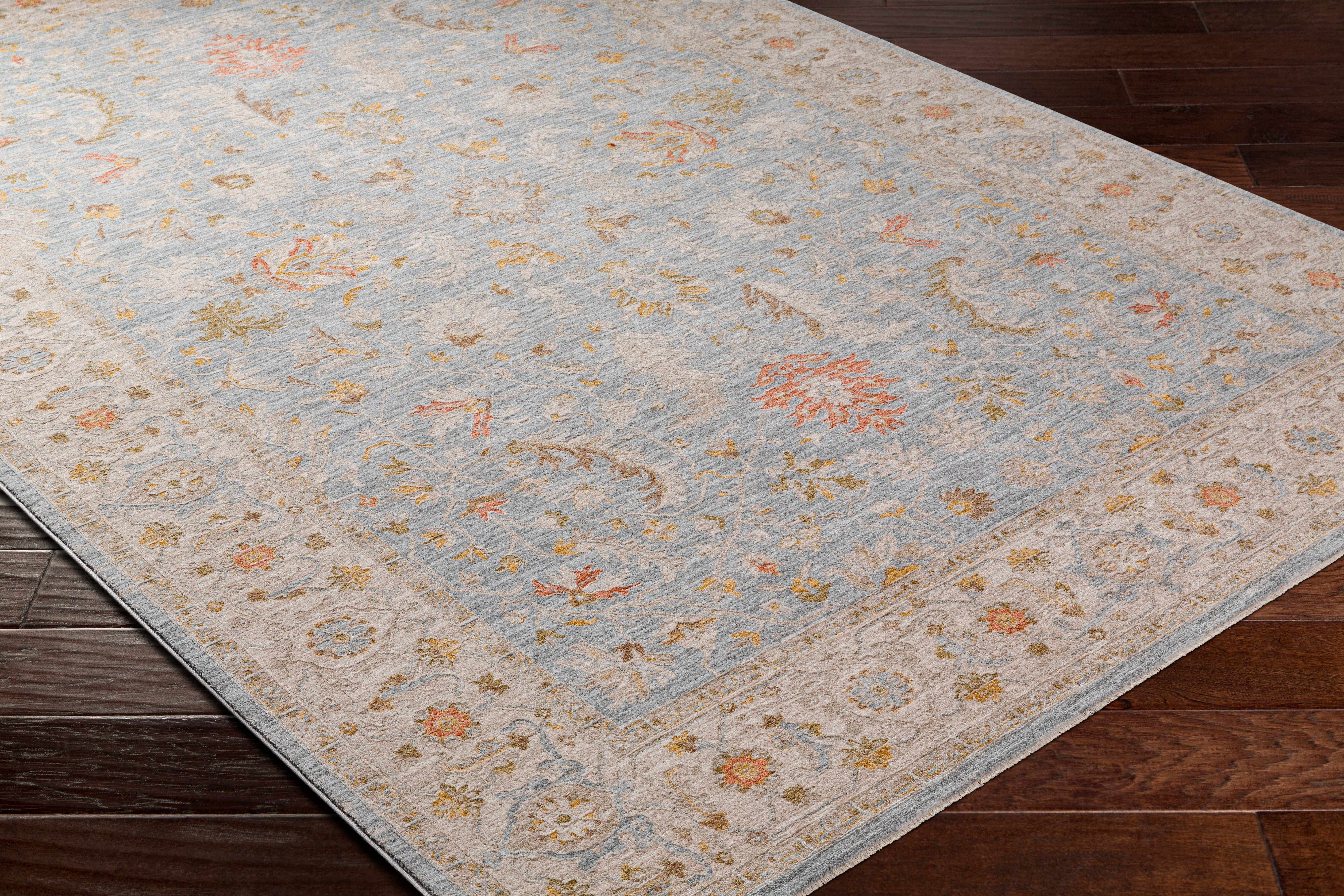 Edie Taupe Thick Luxe Oushak Rug - Image 12