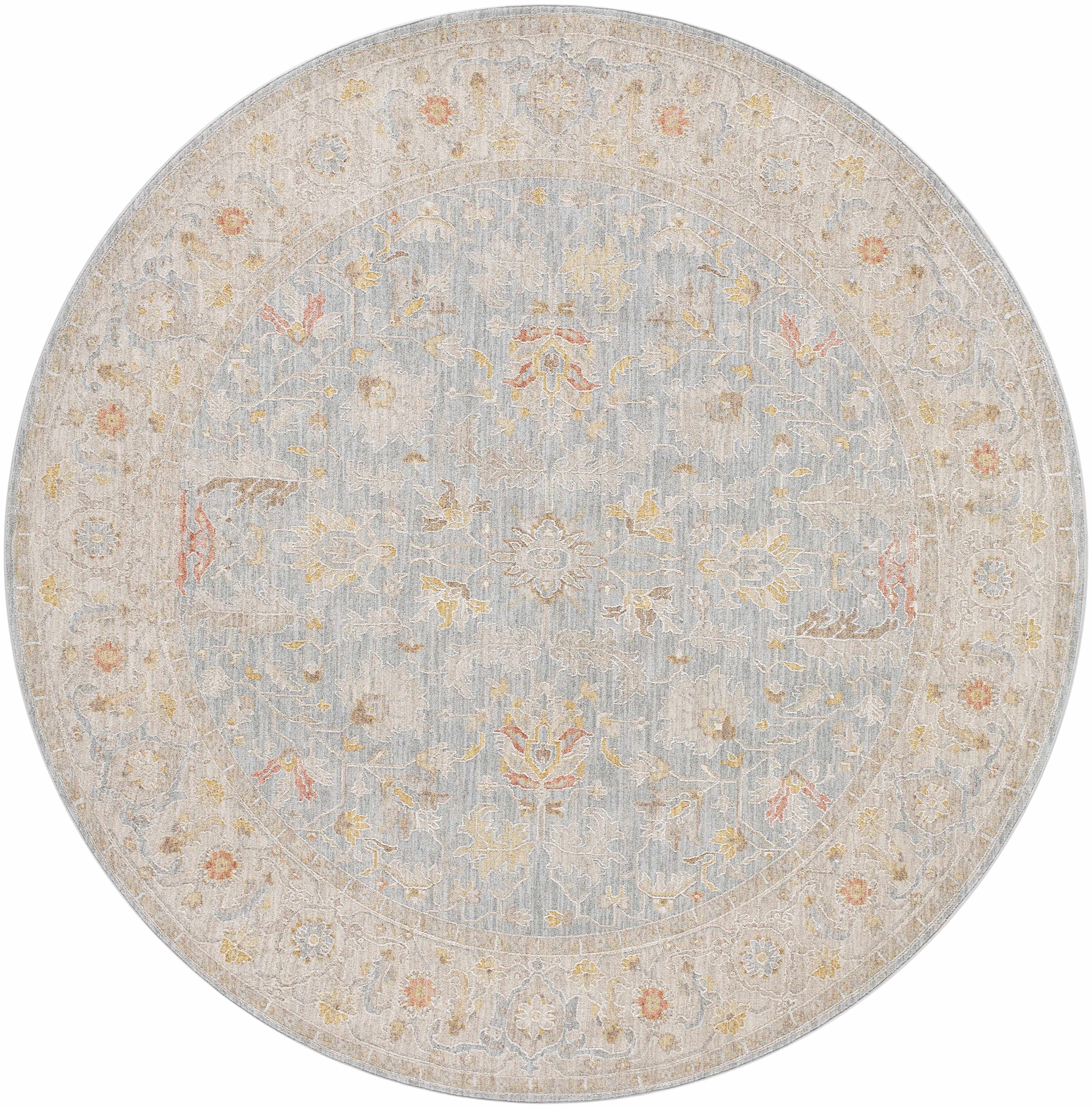 Edie Taupe Thick Luxe Oushak Rug - Image 6
