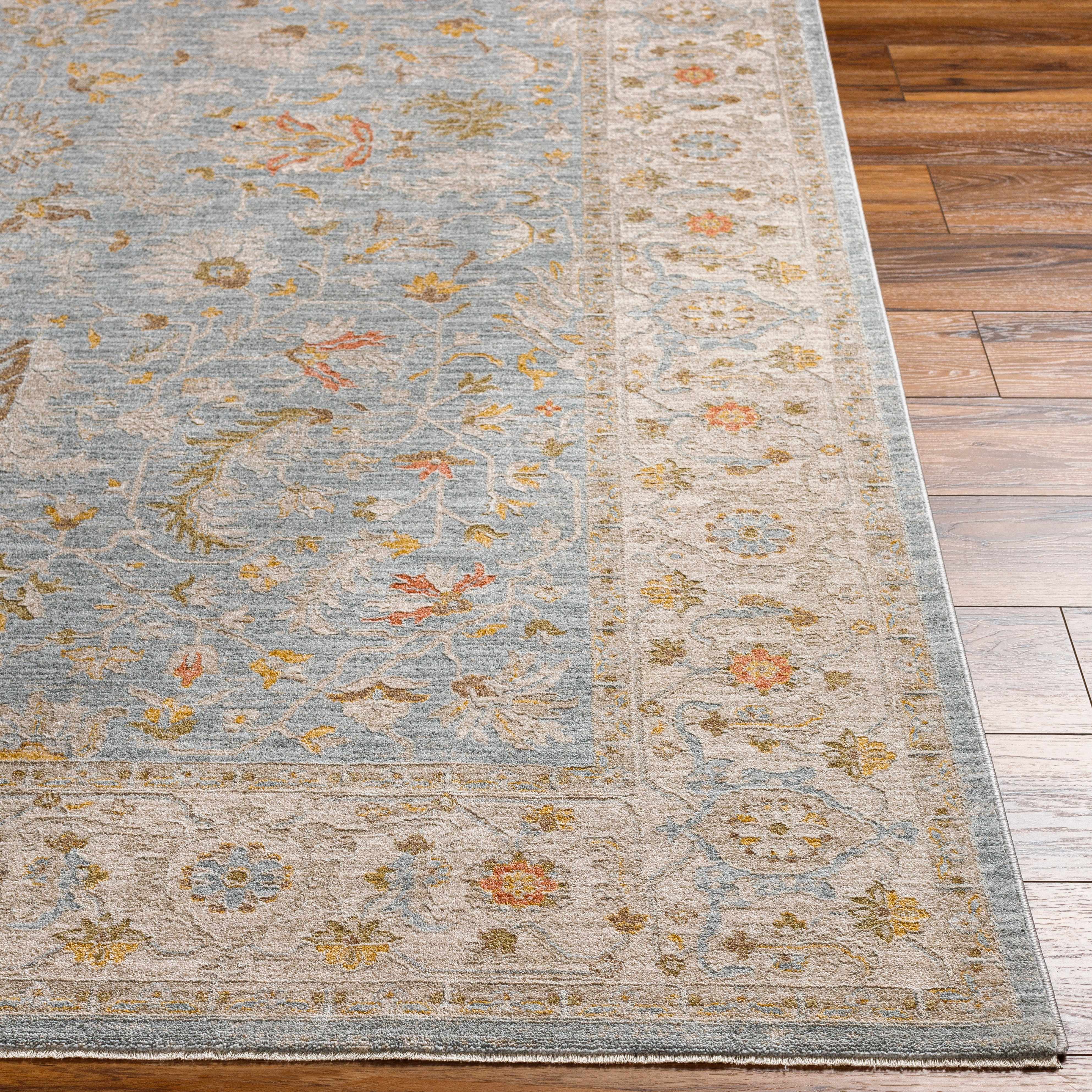 Edie Taupe Thick Luxe Oushak Rug - Image 9