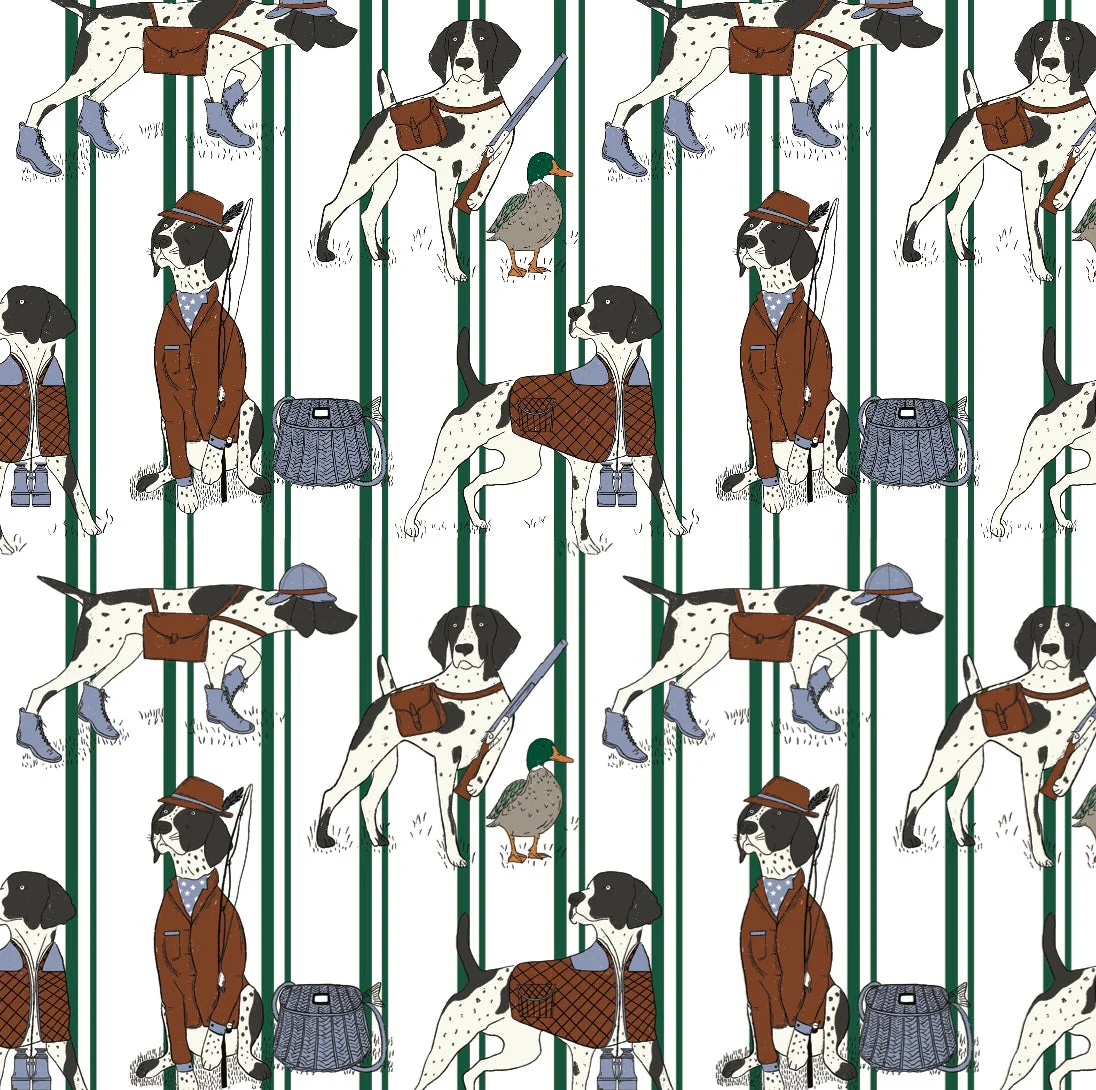 Edmund Wallpaper by Painted Hawk Design - Image 7