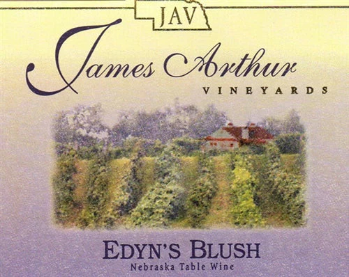 Edyn's Blush Semi-Sweet Award Winning Wine | James Arthur Vineyard - Image 2