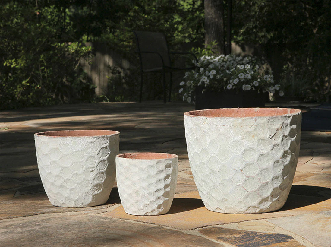 Egg Hexagon Hand Thrown- Set of 3 By Plantatorem - Image 2