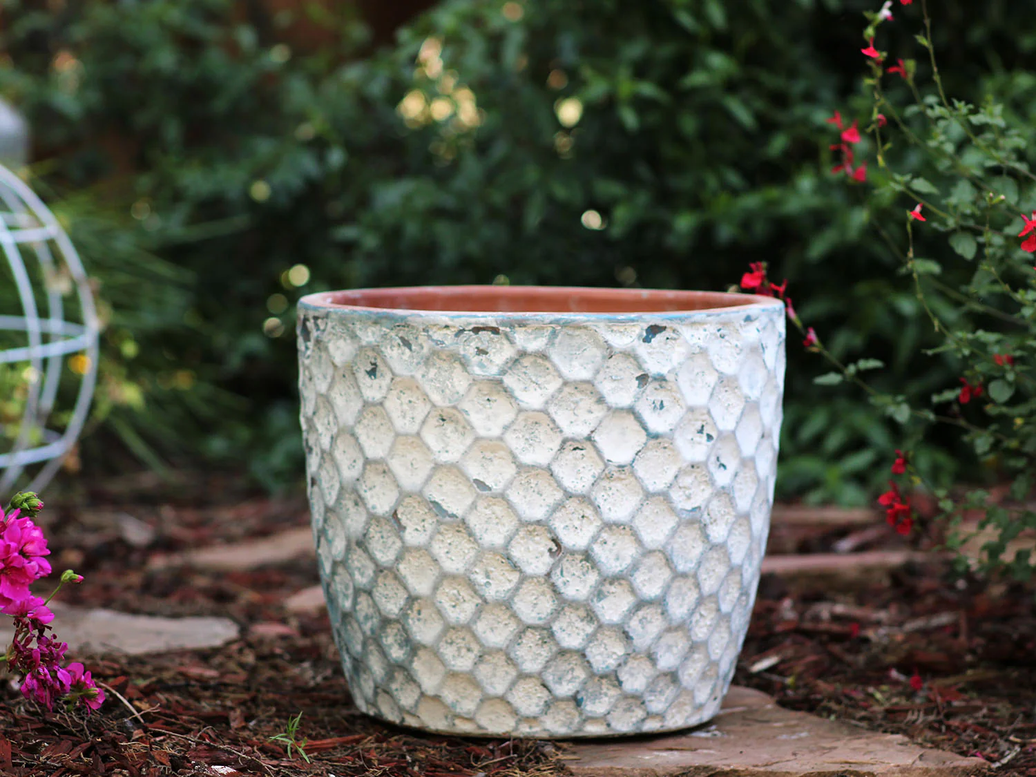 Egg Hexagon Handthrown - Image 2
