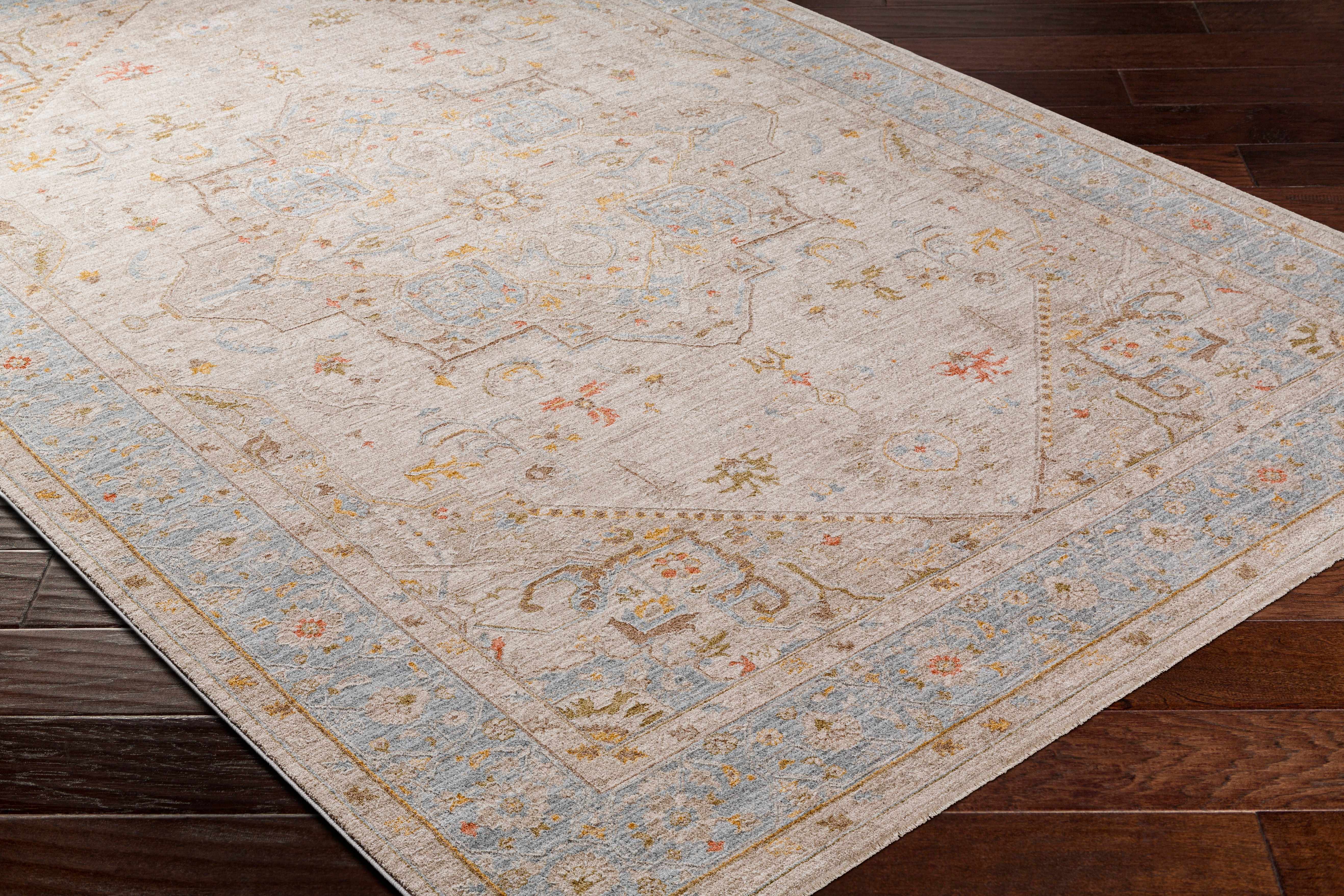 Ehan Cream Thick Luxe Oushak Rug - Image 10