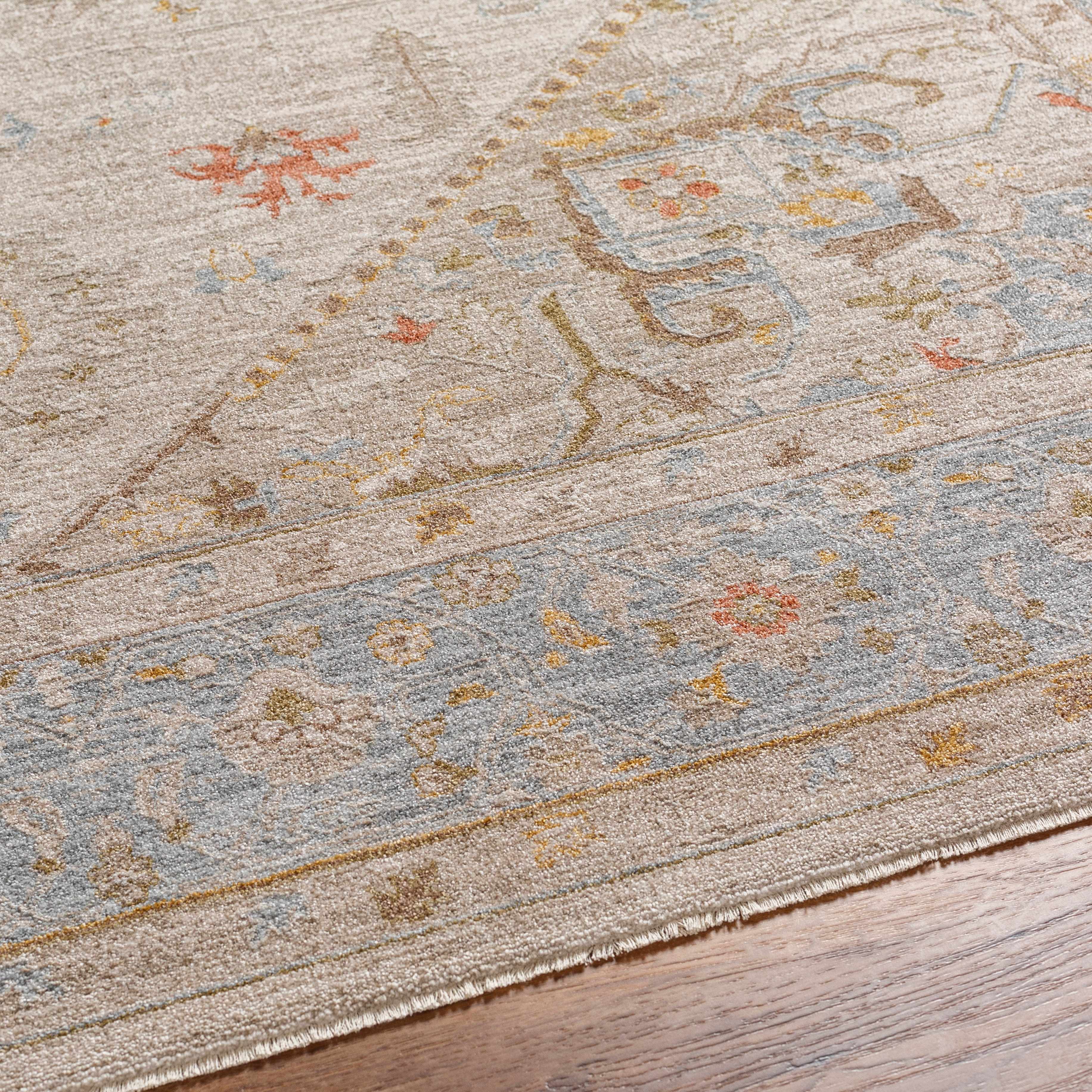 Ehan Cream Thick Luxe Oushak Rug - Image 11