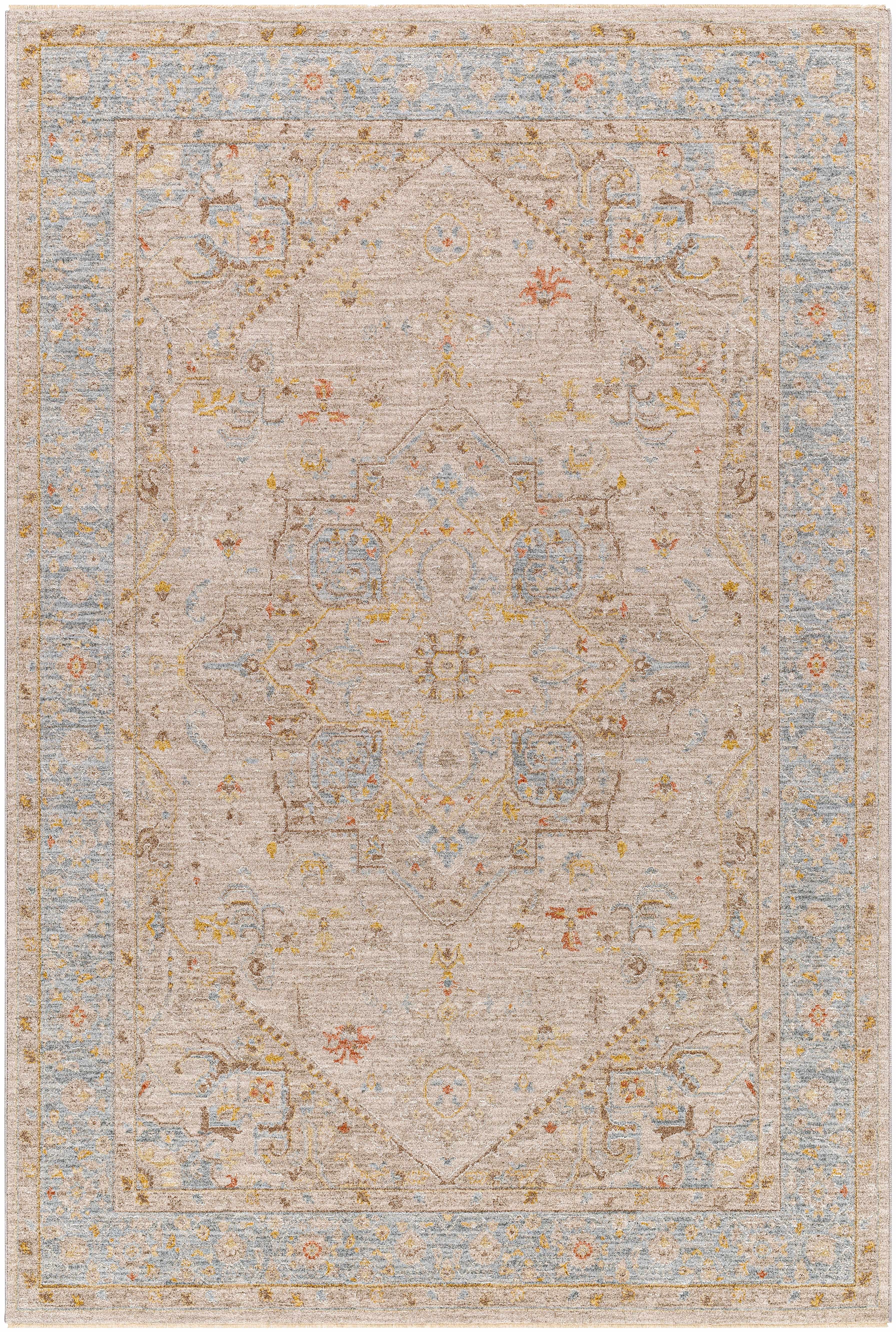 Ehan Cream Thick Luxe Oushak Rug - Image 12