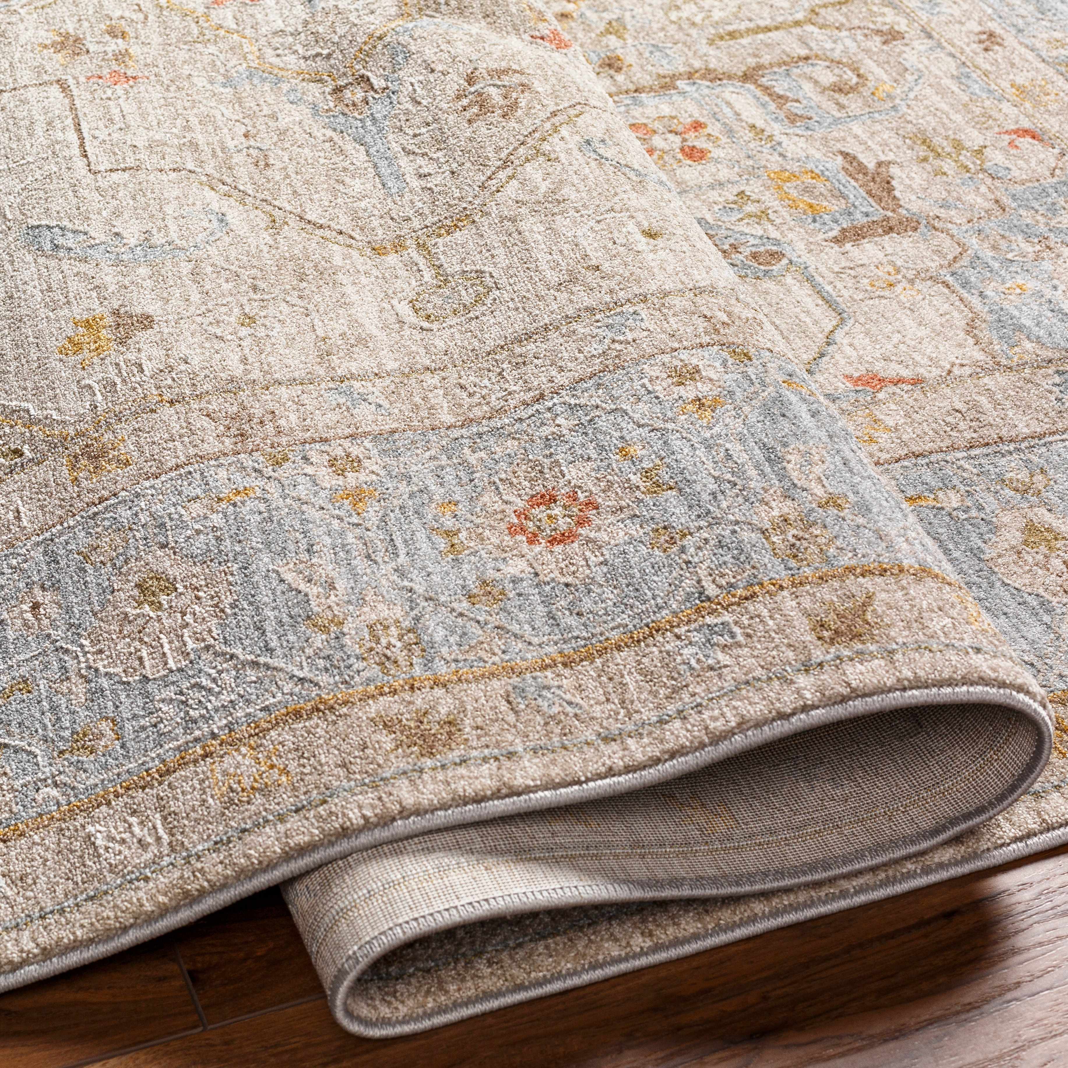 Ehan Cream Thick Luxe Oushak Rug - Image 6
