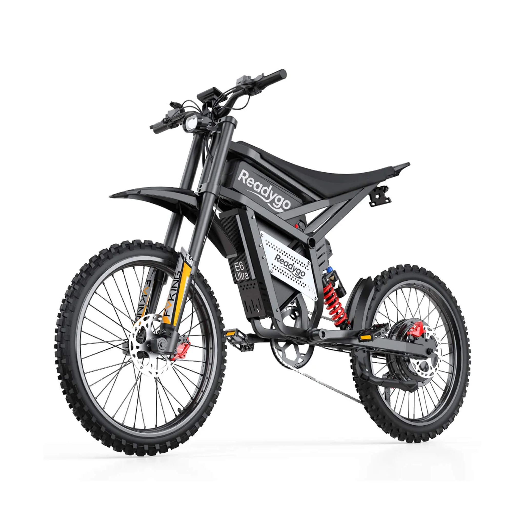 EKX E6 Ultra 3000W 60V/30AH Premium Electric High-Strength Steel Pipe Off-Road Mountain Dirt Bike (SAK26319) - Image 4