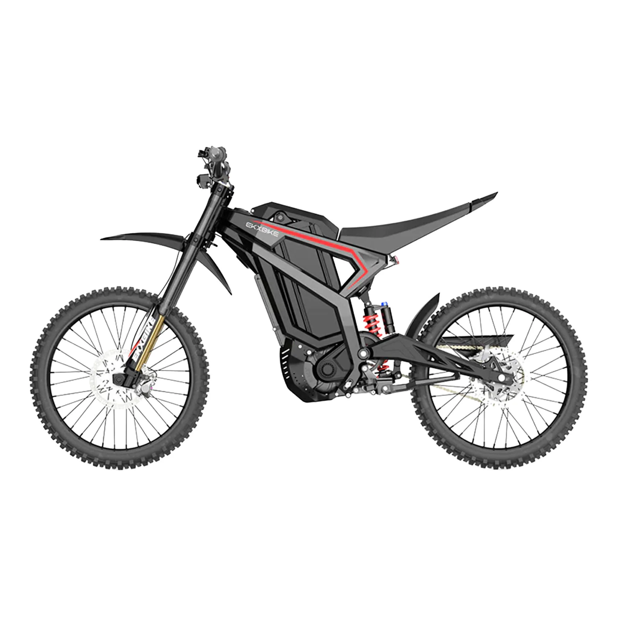 EKX M1 16.8KW 72V/50AH Premium Electric High-Strength Steel Pipe Off-Road Mountain Dirt Bike (SAK20957) - Image 4