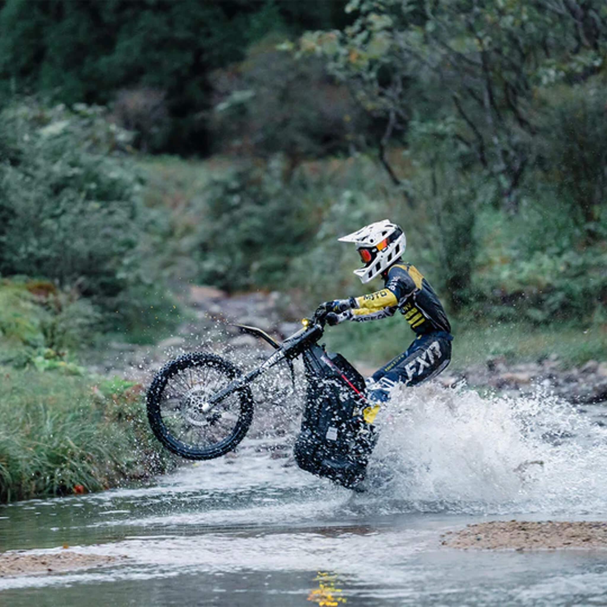 EKX M1 16.8KW 72V/50AH Premium Electric High-Strength Steel Pipe Off-Road Mountain Dirt Bike (SAK20957) - Image 7