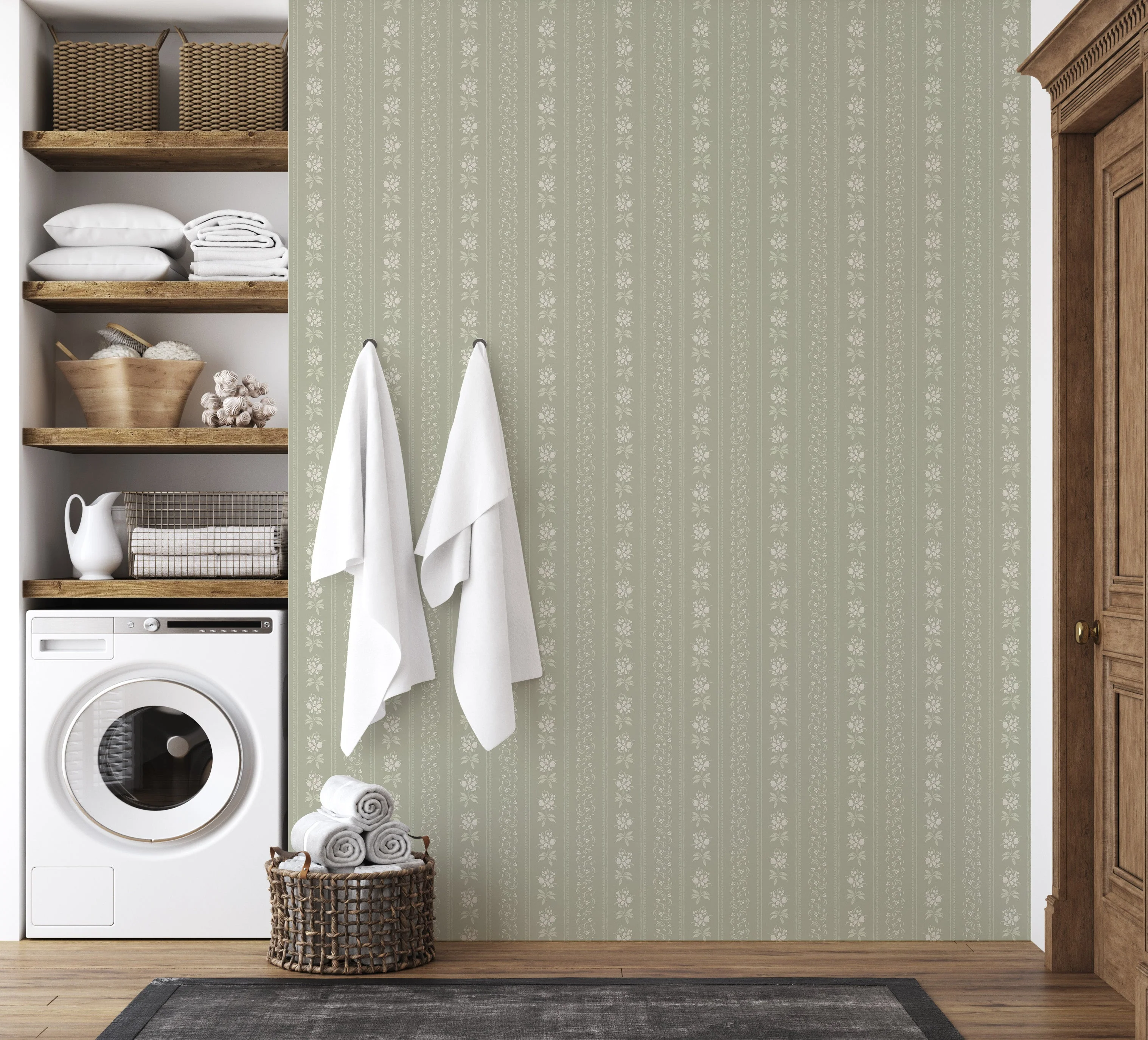 Elaine Wallpaper by Katie Burt Art - Image 4