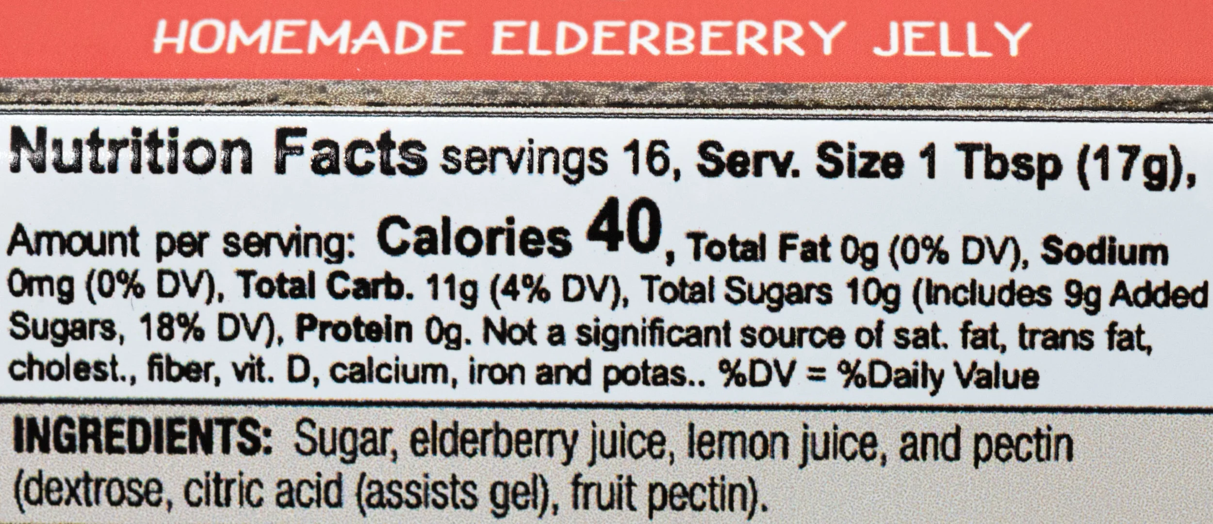 Elderberry Jelly | Pack of 2 | 9 oz | Nutt Family Jams & Jellies - Image 4