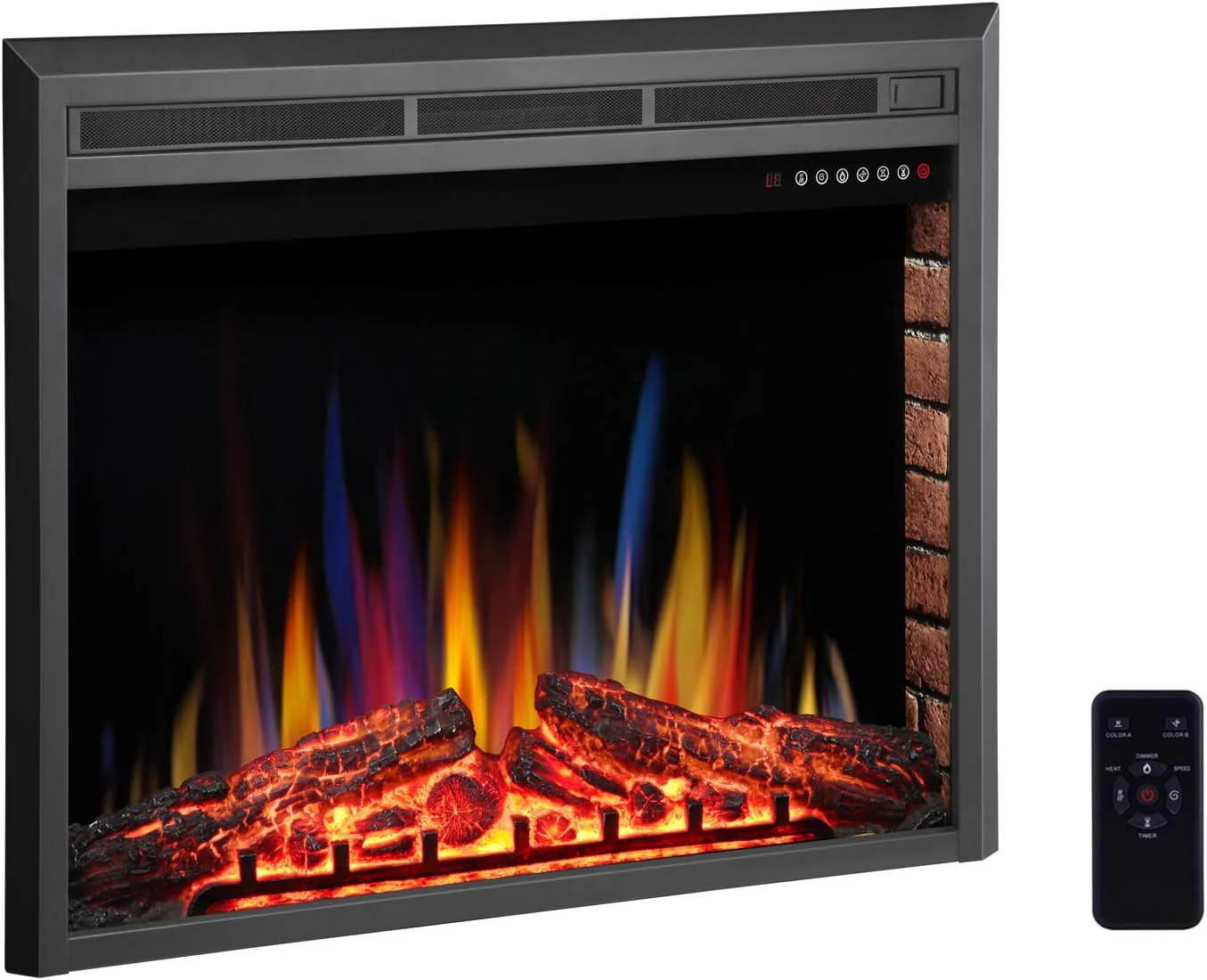 Electric Fireplace Insert Adjuatble Flame Colors 936A,939A,936BXB,939BXB - Image 9