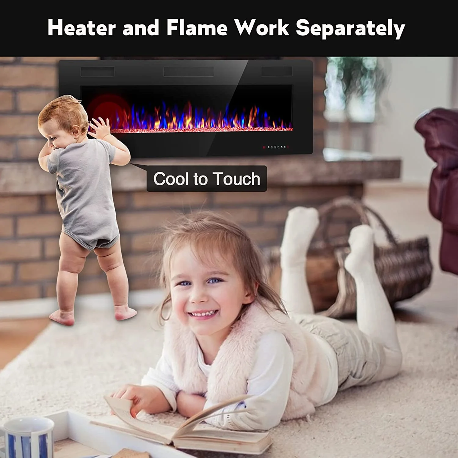 Electric Fireplace Recessed and Wall Mounted,830C3,836C3,842C3,850C3,860C3,868C3 - Image 34