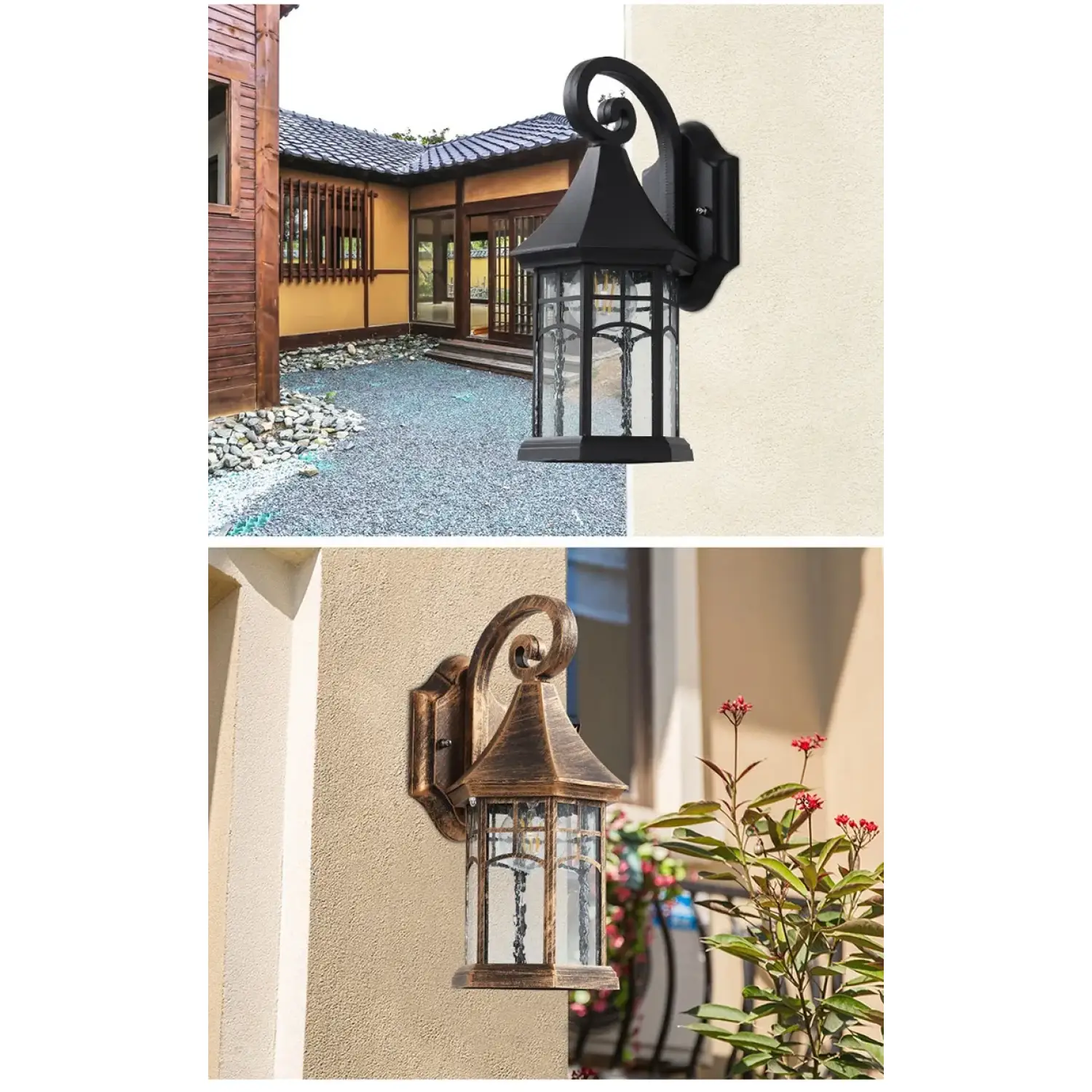 Elegant Sand Black Wall Lamp Decorative with LED and Bubble Glass Finish - Image 8