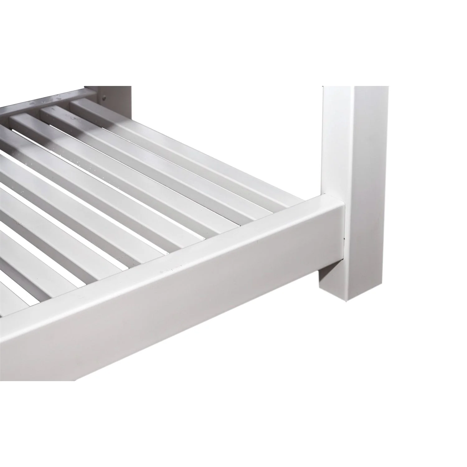 Elevated Planter Raised Grow Bed in White Vinyl - Image 2
