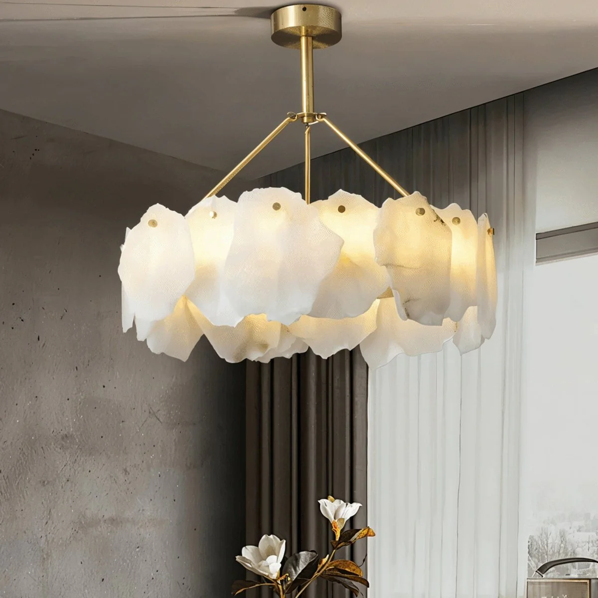 Elora Alabaster Chandelier - Image 7