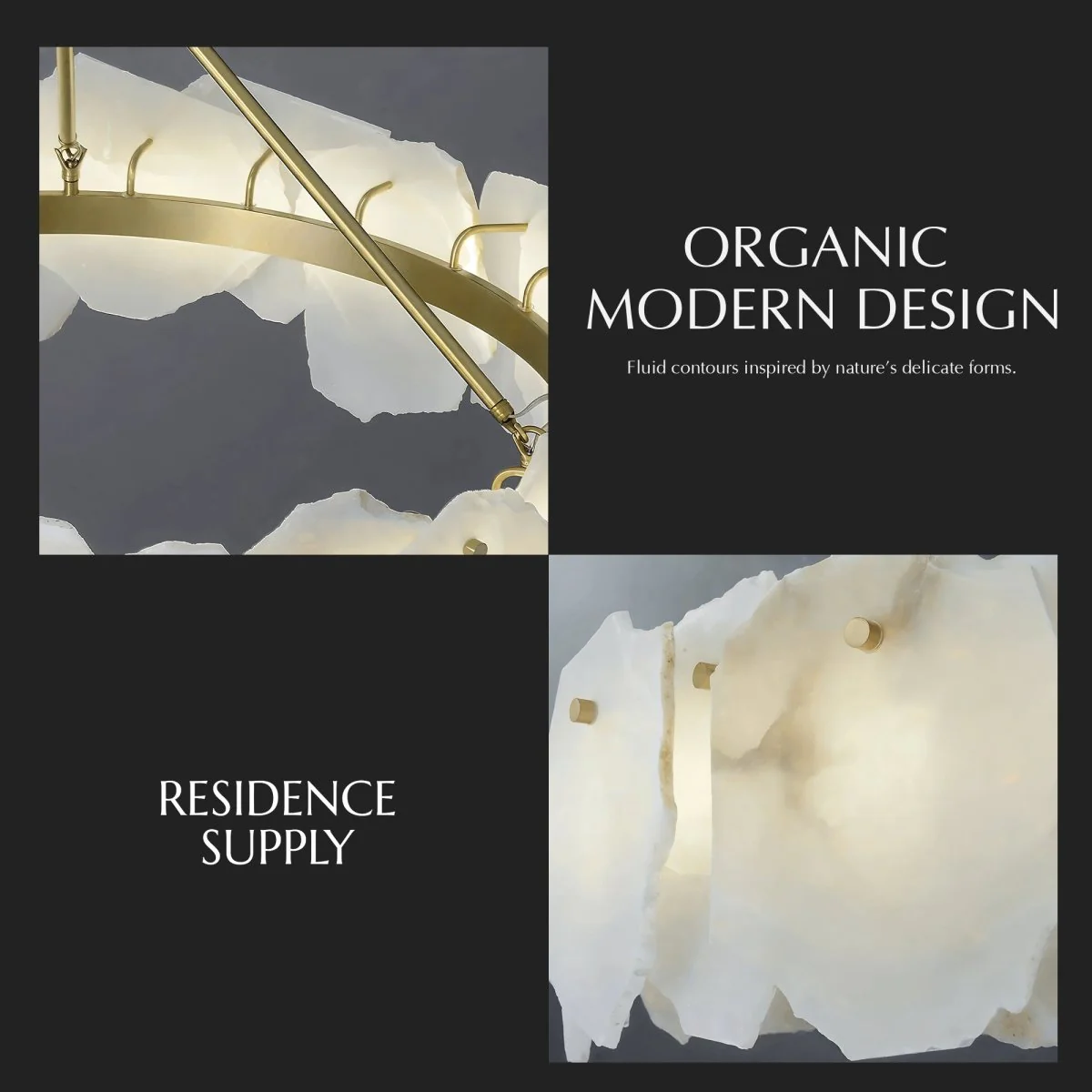 Elora Alabaster Chandelier - Image 9