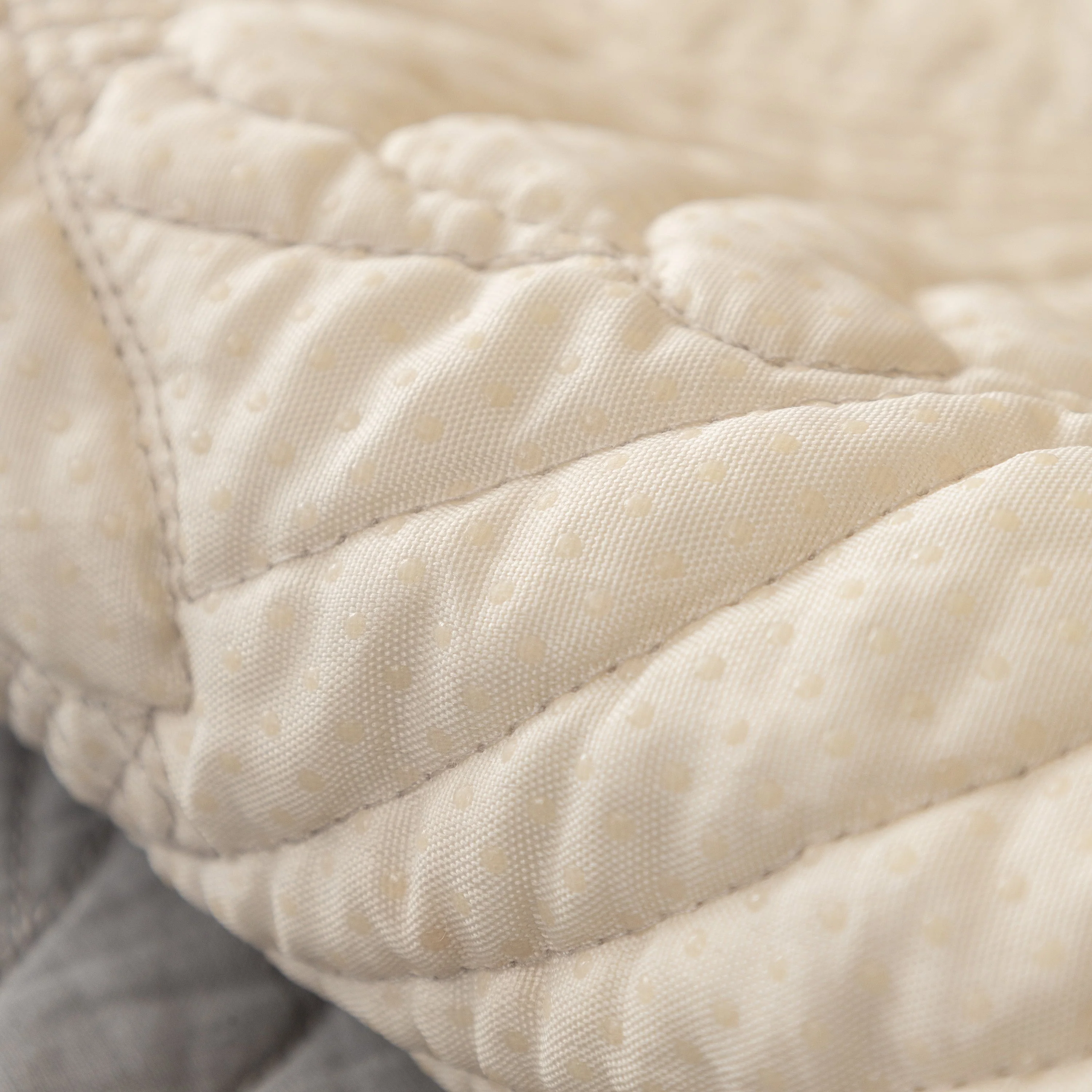 Embossed Leaf Cotton Quilted Sofa Cover Non-Slip Couch Protector with Thick Padding - Image 4