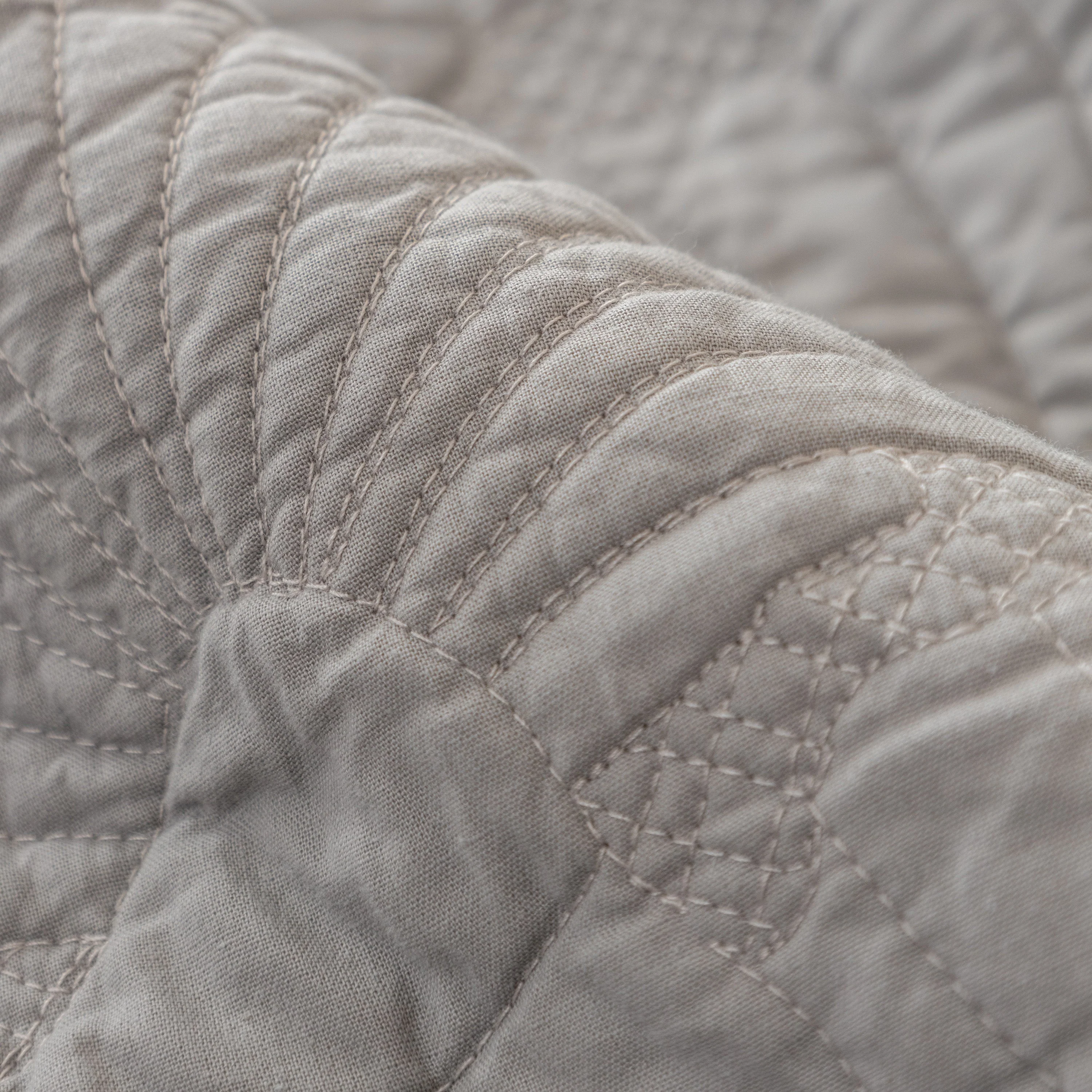 Embossed Leaf Cotton Quilted Sofa Cover Non-Slip Couch Protector with Thick Padding - Image 51