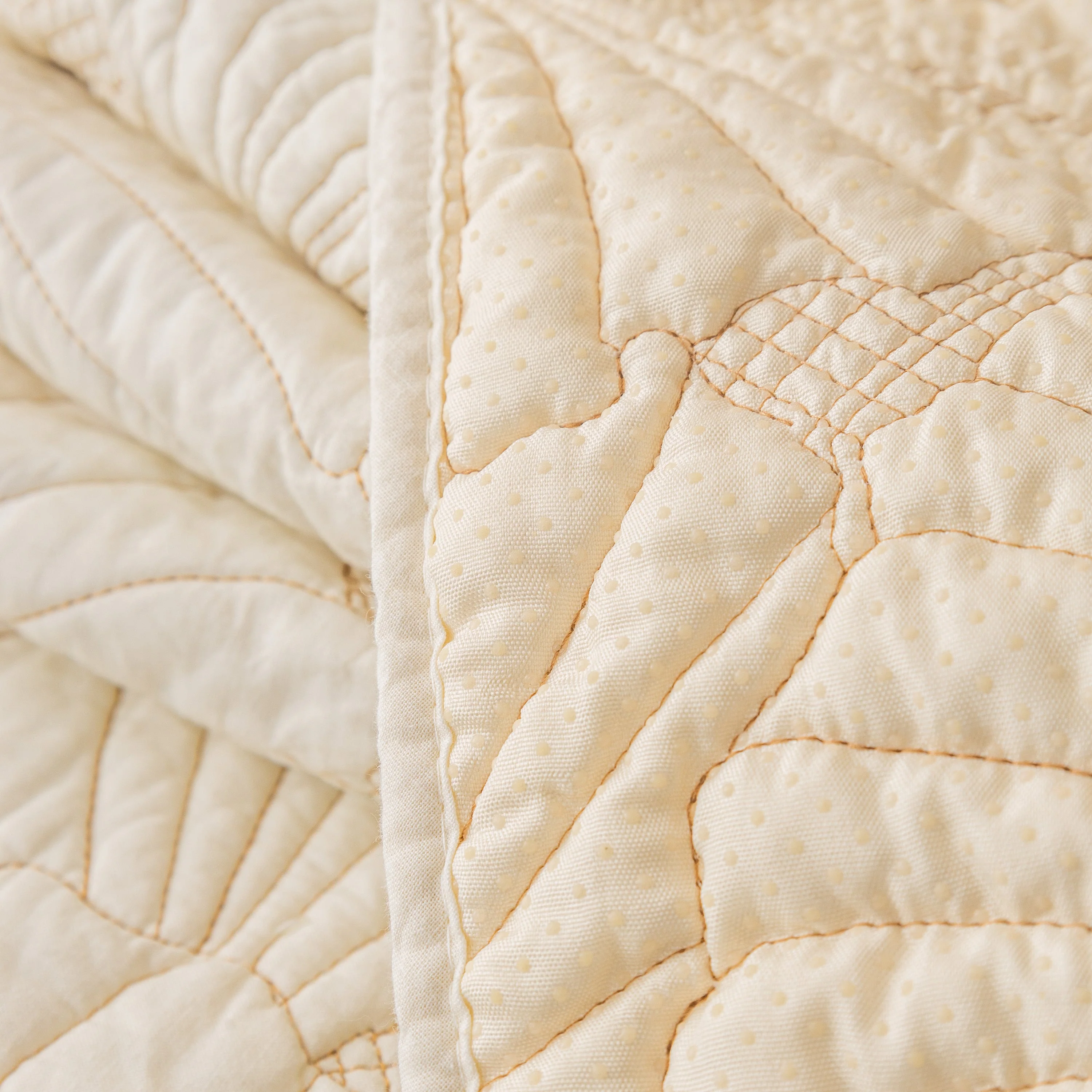 Embossed Leaf Cotton Quilted Sofa Cover Non-Slip Couch Protector with Thick Padding - Image 8