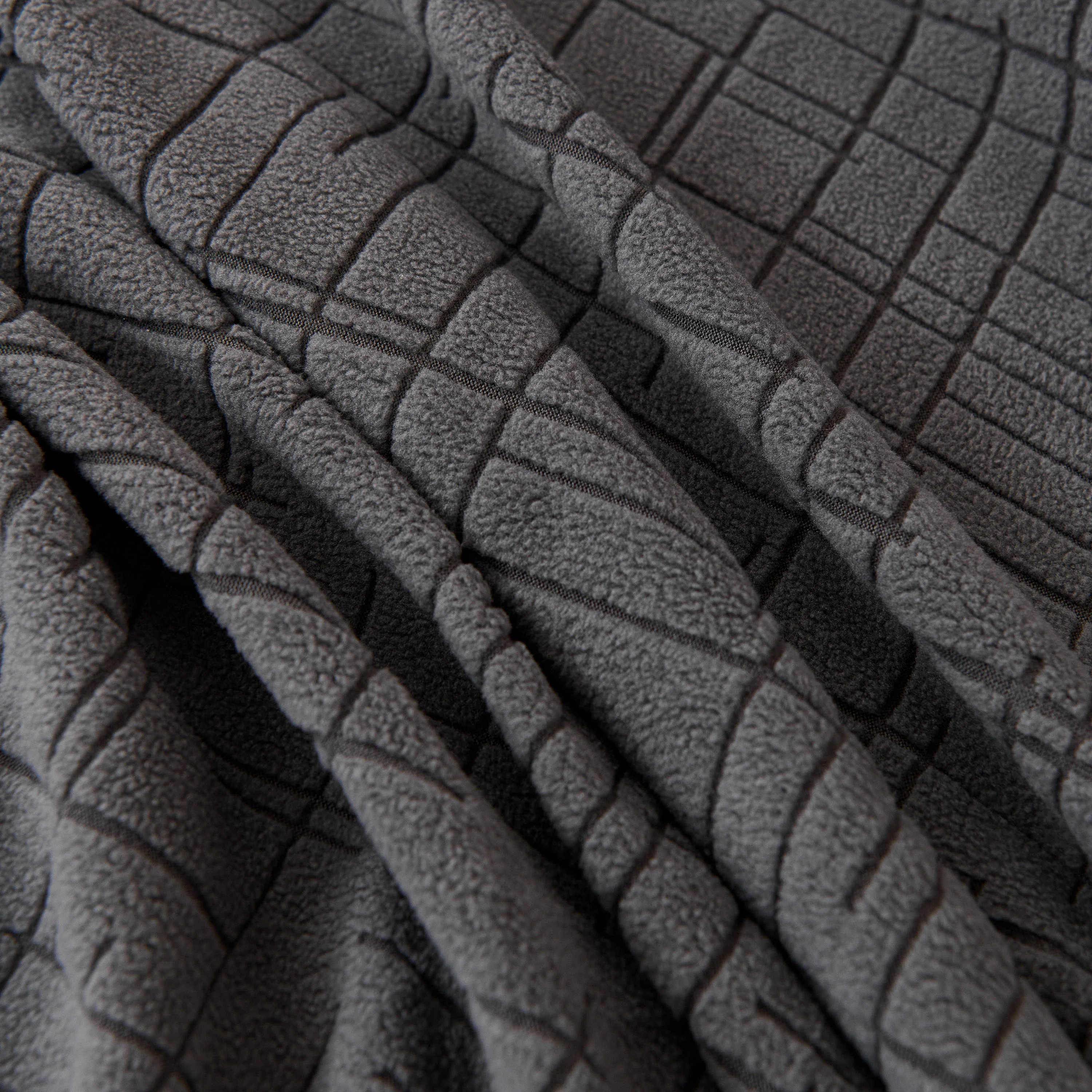 Embossed Lines Couch Covers Stretchable Non-Slip & Washable Sofa Slipcovers - Image 5