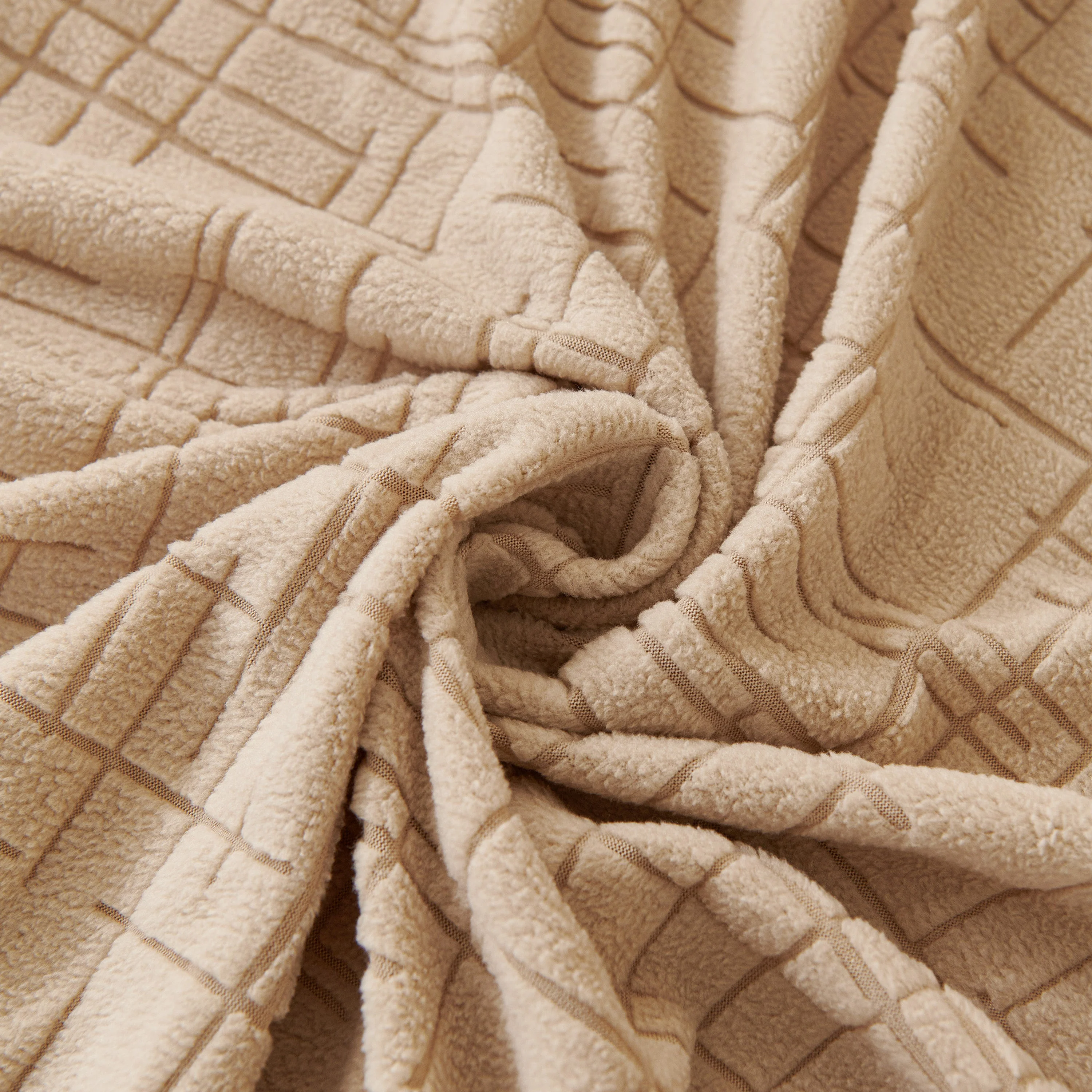Embossed Lines Couch Covers Stretchable Non-Slip & Washable Sofa Slipcovers - Image 56