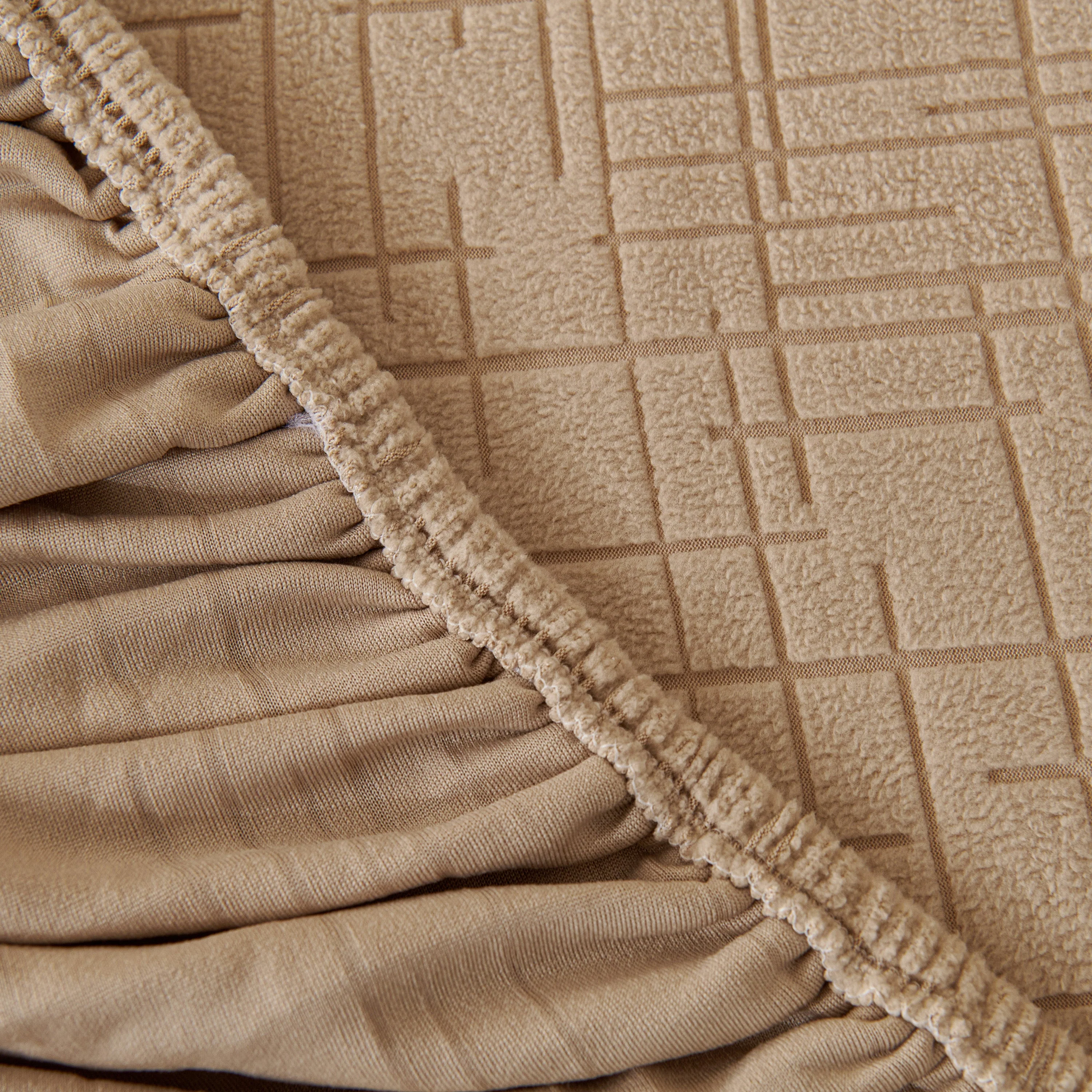 Embossed Lines Couch Covers Stretchable Non-Slip & Washable Sofa Slipcovers - Image 65