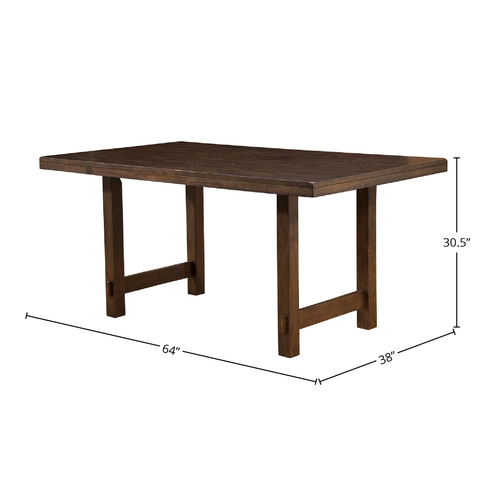 Emery Dining Table, Walnut - Image 4