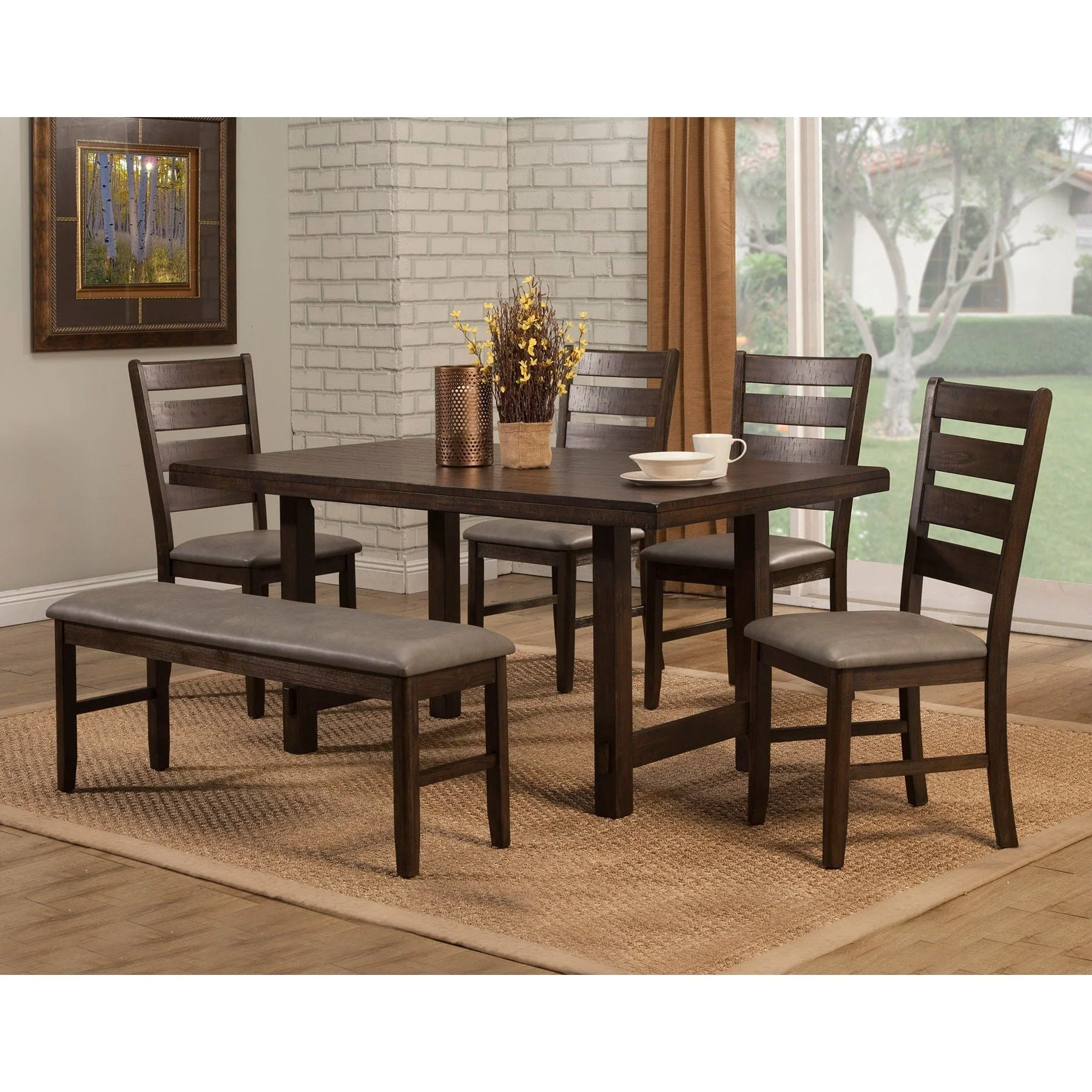 Emery Side Chairs, Walnut - Image 3